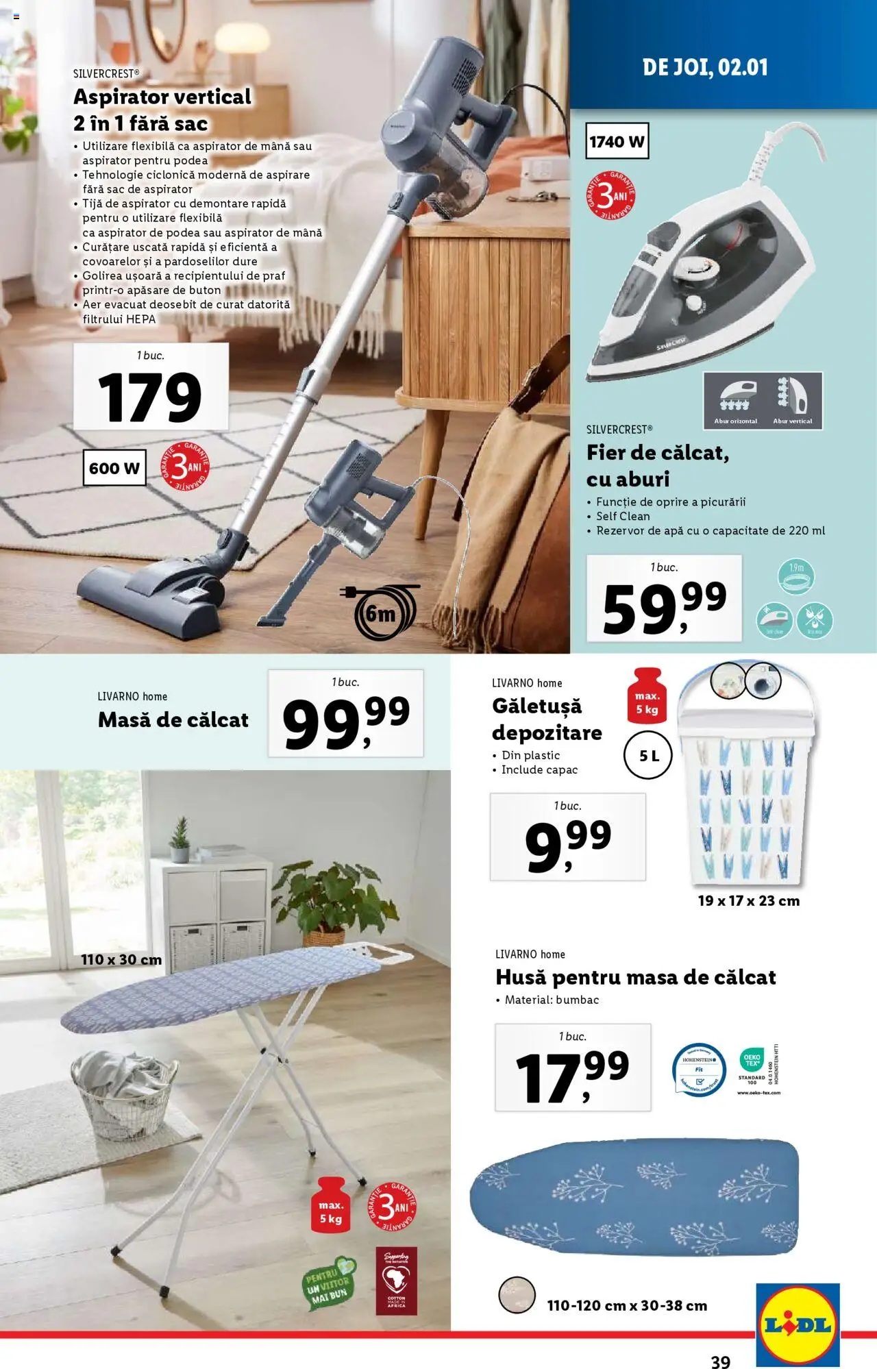 Catalog LIDL 2 - 5 Ianuarie 2025 | Pagina 39