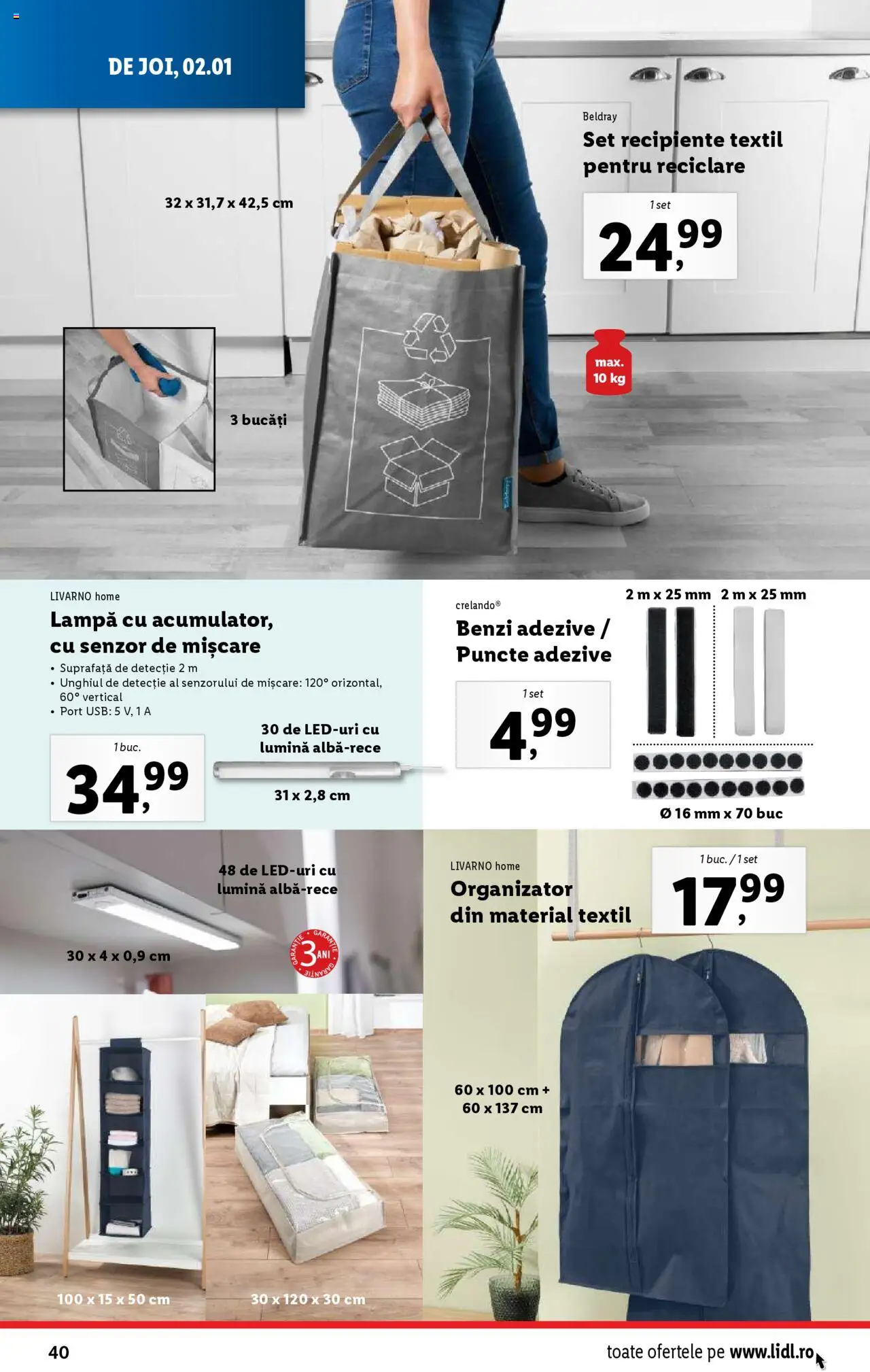 Catalog LIDL 2 - 5 Ianuarie 2025 | Pagina 40