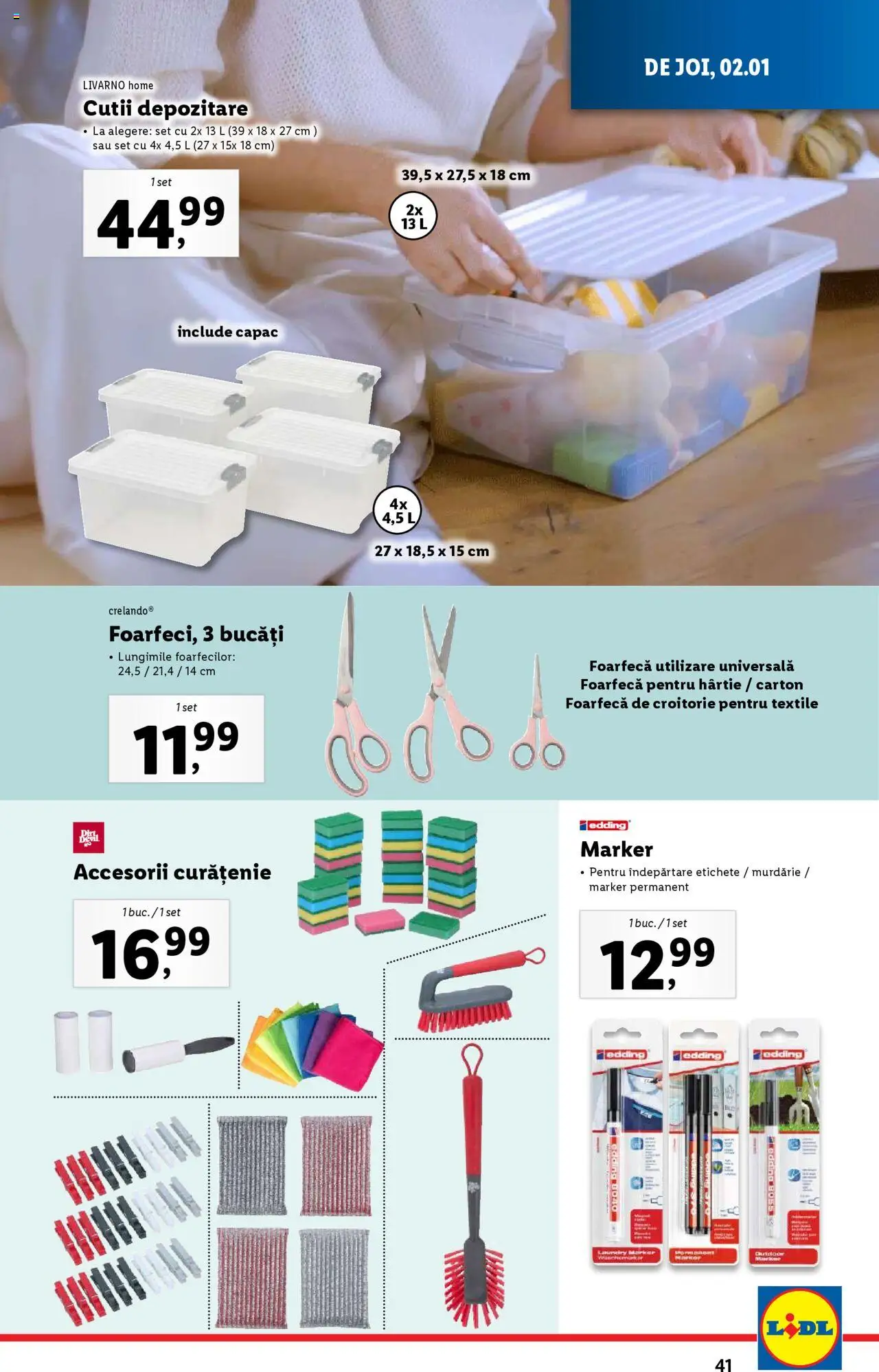 Catalog LIDL 2 - 5 Ianuarie 2025 | Pagina 41