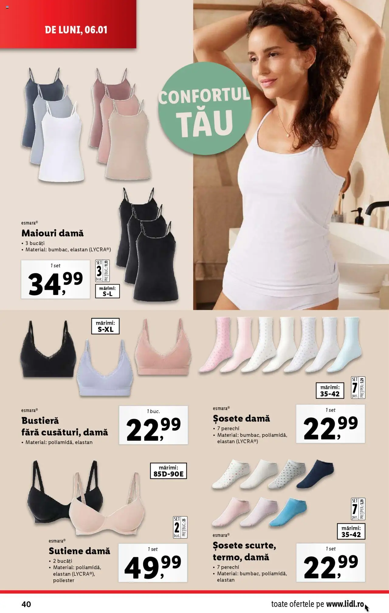 Catalog LIDL 6 - 12 Ianuarie 2025 | Pagina 40
