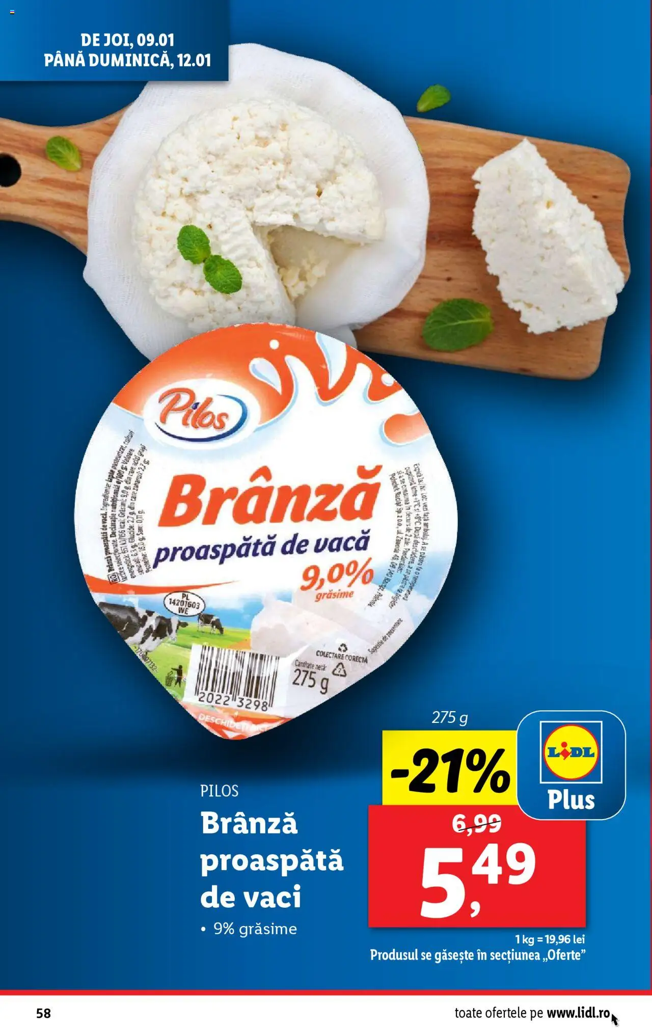 Catalog LIDL 6 - 12 Ianuarie 2025 | Pagina 58
