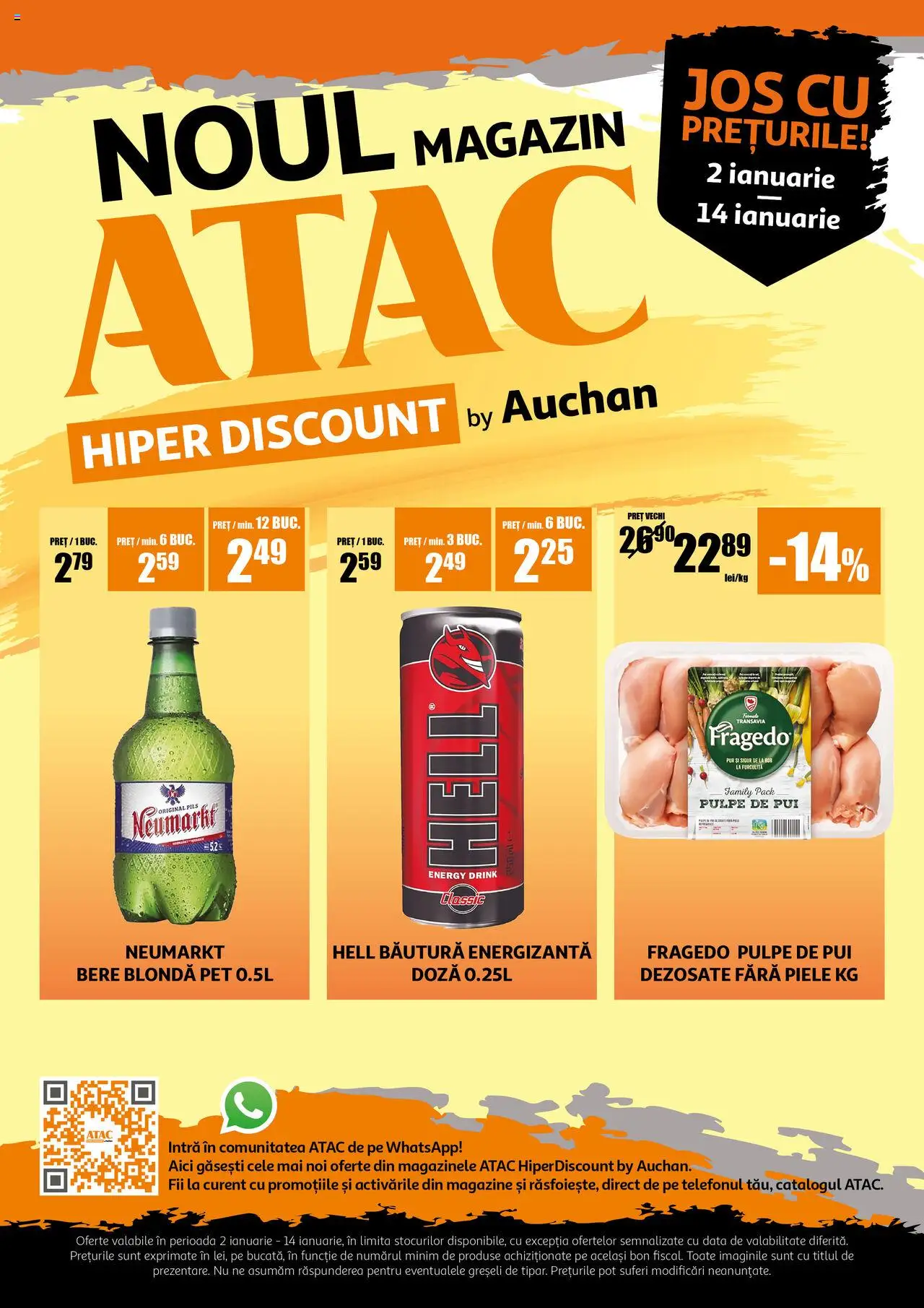 Catalog Auchan 2 - 14 Ianuarie 2025 | Pagina 1