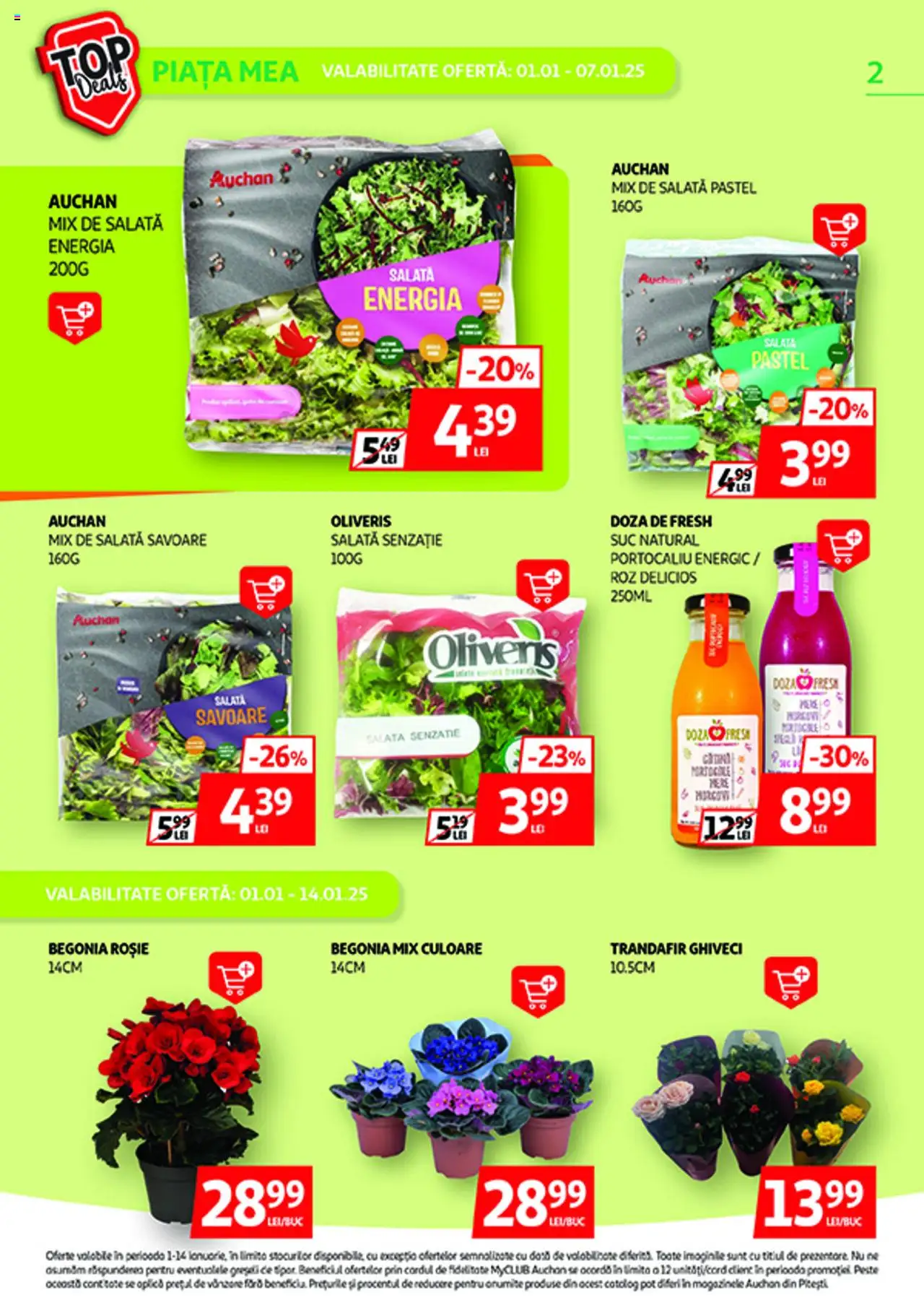 Catalog Auchan 1 - 14 Ianuarie 2025 | Pagina 2