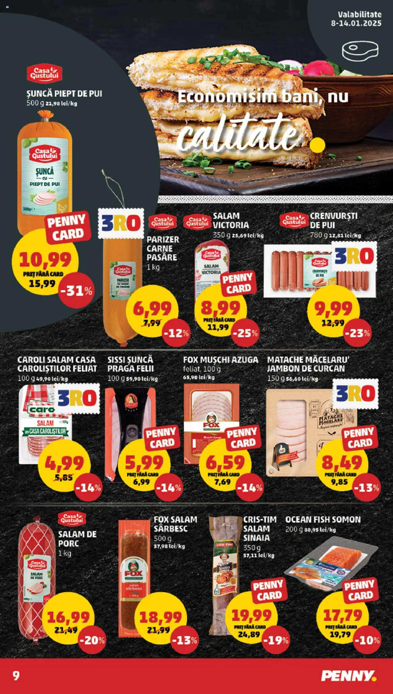 Catalog PENNY Market 8 - 14 Ianuarie 2025 | Pagina 9