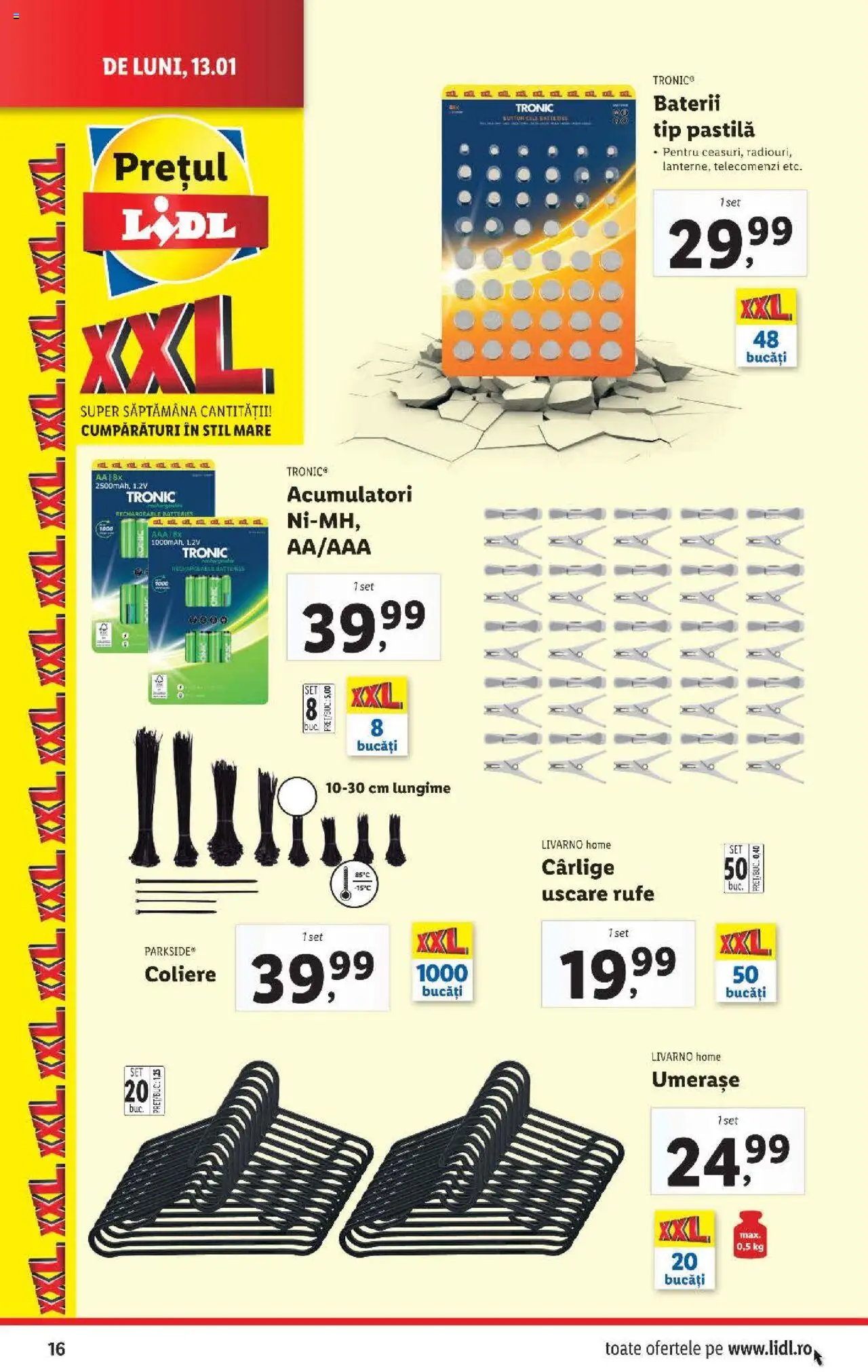 Catalog LIDL 13 - 19 Ianuarie 2025 | Pagina 16