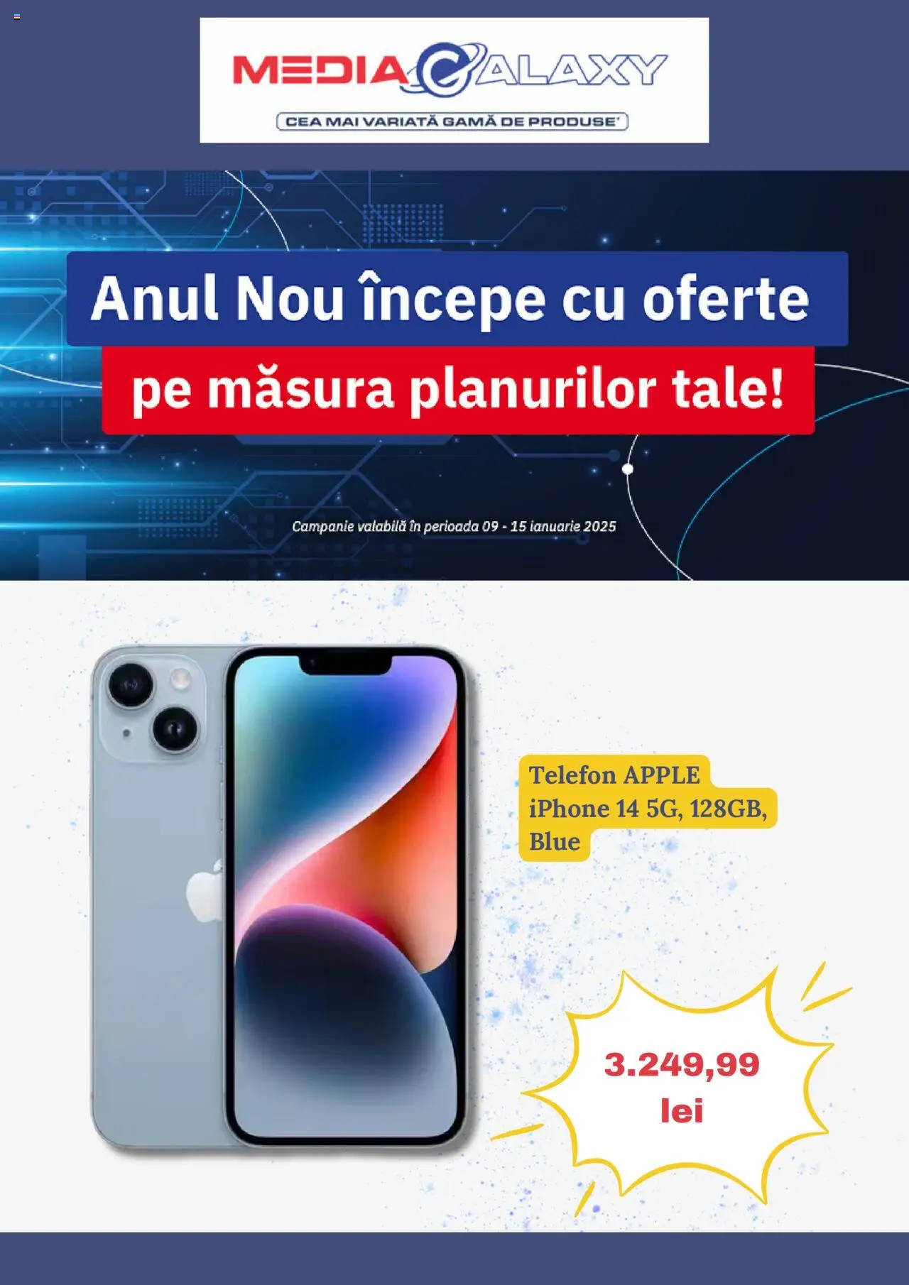 Catalog Media Galaxy 9 - 15 Ianuarie 2025 | Pagina 1