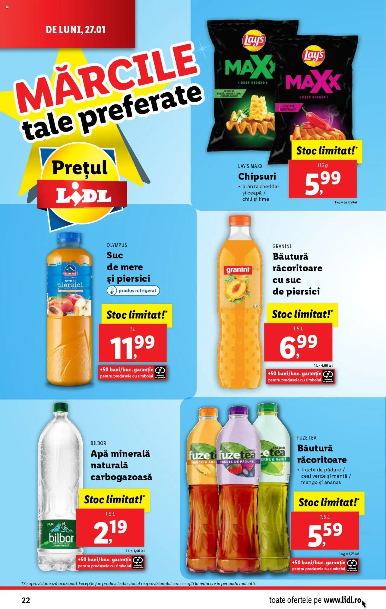 Catalog LIDL 27 Ianuarie - 2 Februarie 2025 | Pagina 22 | Produse: Lime, Mere, Ananas, Ceapă
