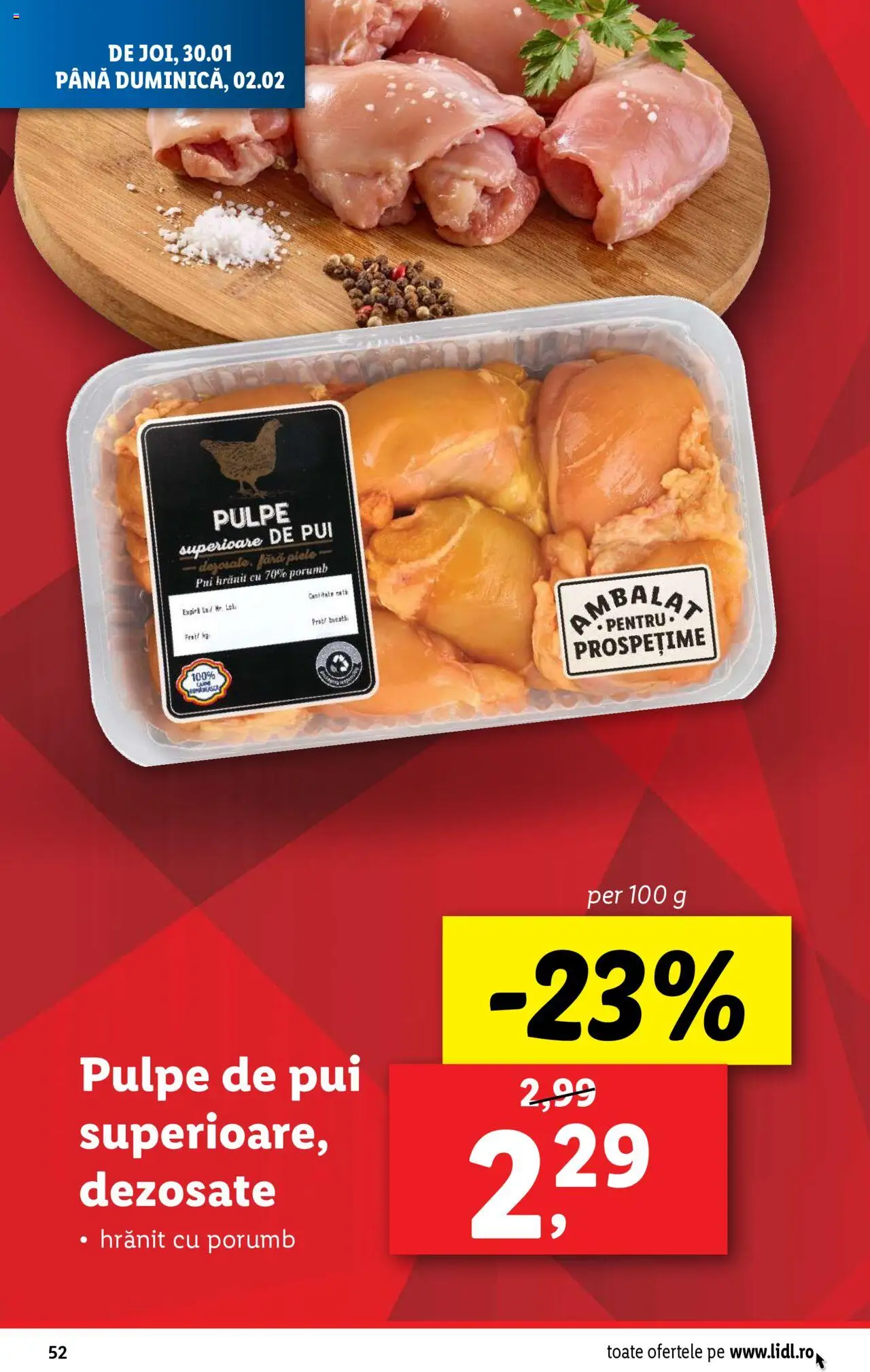 Catalog LIDL 27 Ianuarie - 2 Februarie 2025 | Pagina 52 | Produse: Porumb