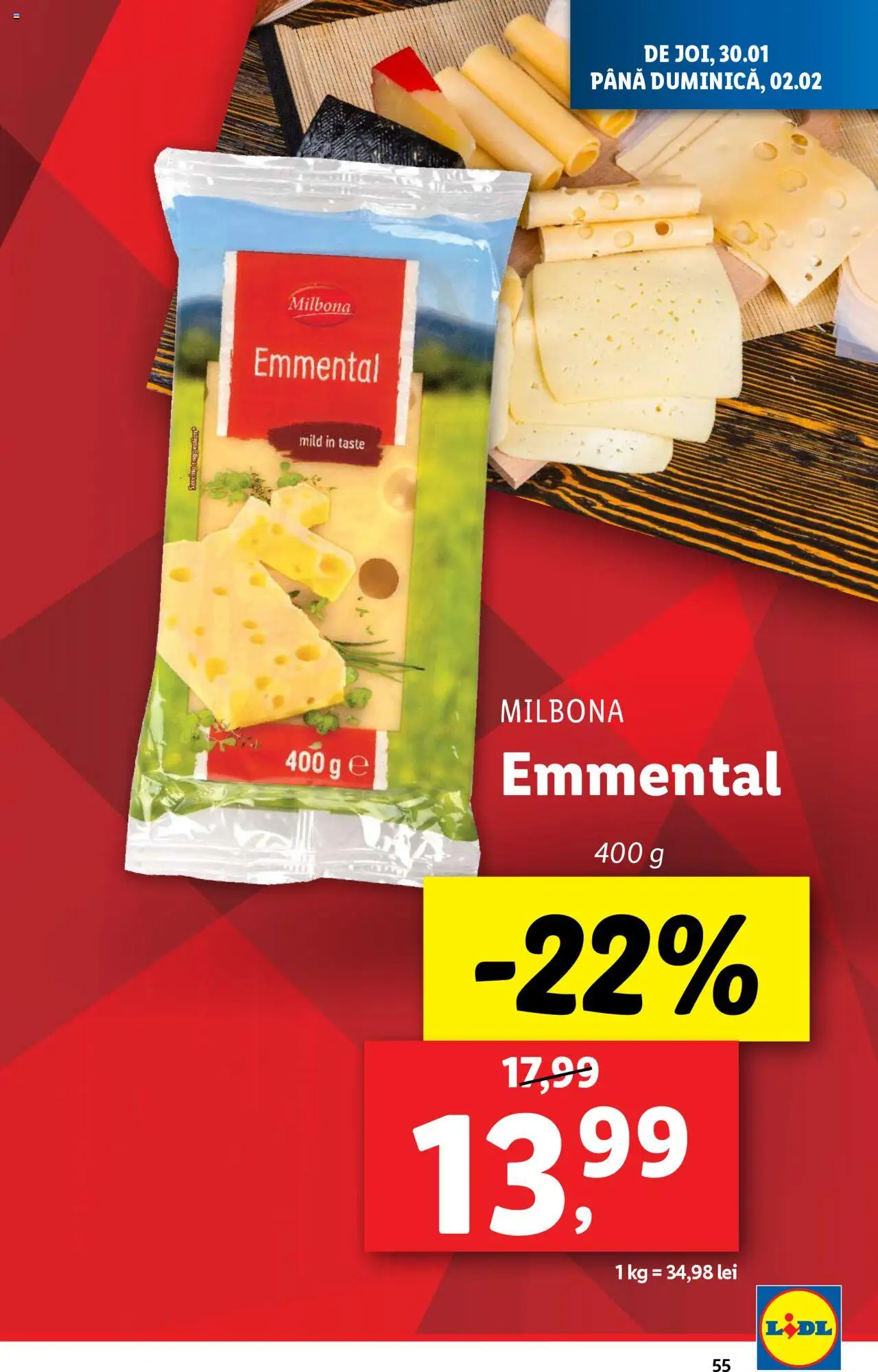 Catalog LIDL 27 Ianuarie - 2 Februarie 2025 | Pagina 55