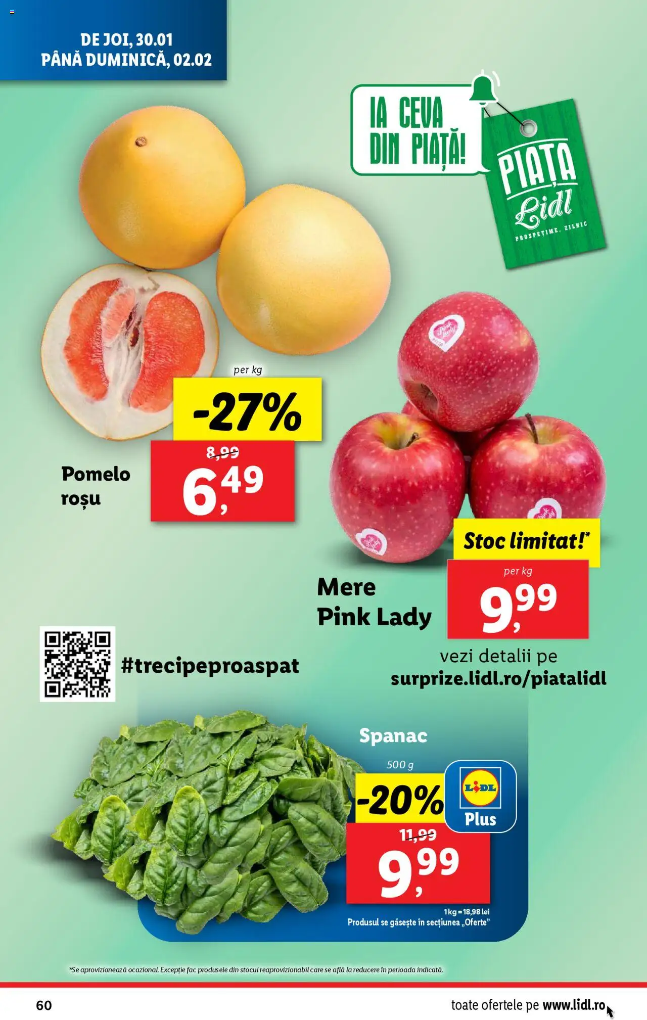 Catalog LIDL 27 Ianuarie - 2 Februarie 2025 | Pagina 60 | Produse: Mere