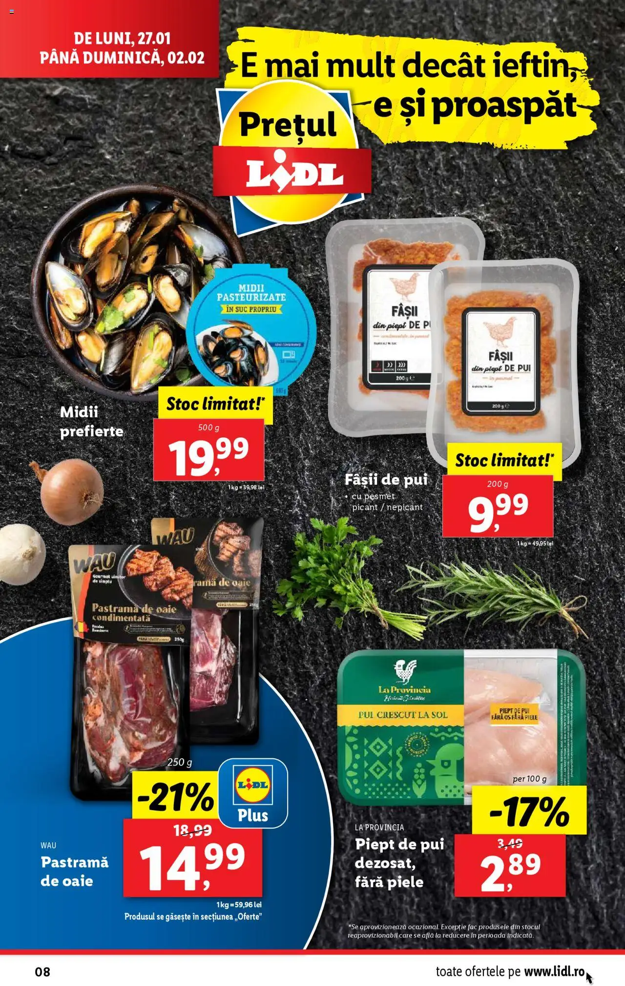 Catalog LIDL 27 Ianuarie - 2 Februarie 2025 | Pagina 8 | Produse: Suc