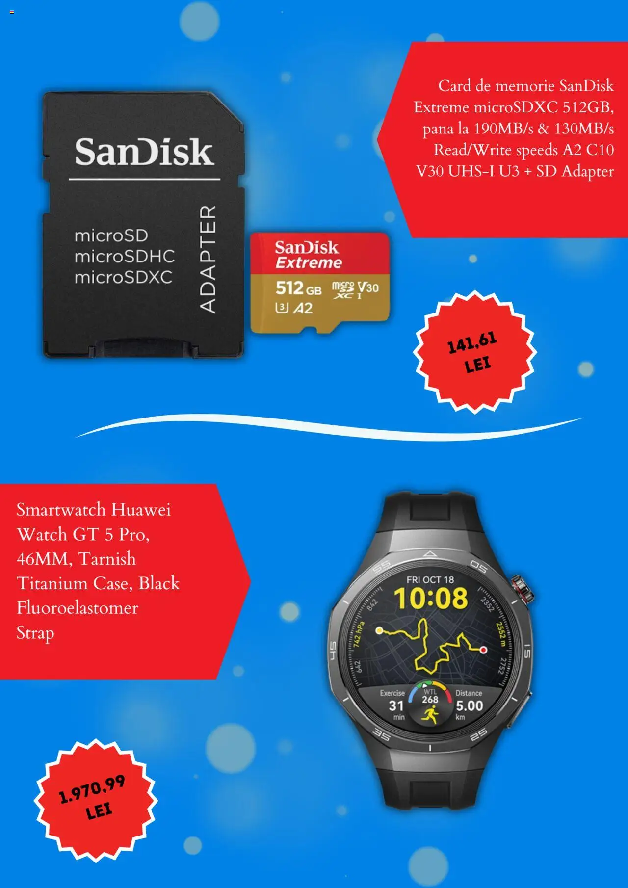 Catalog eMag 21 - 31 Ianuarie 2025 | Pagina 3 | Produse: Memorie, Card De Memorie, Smartwatch