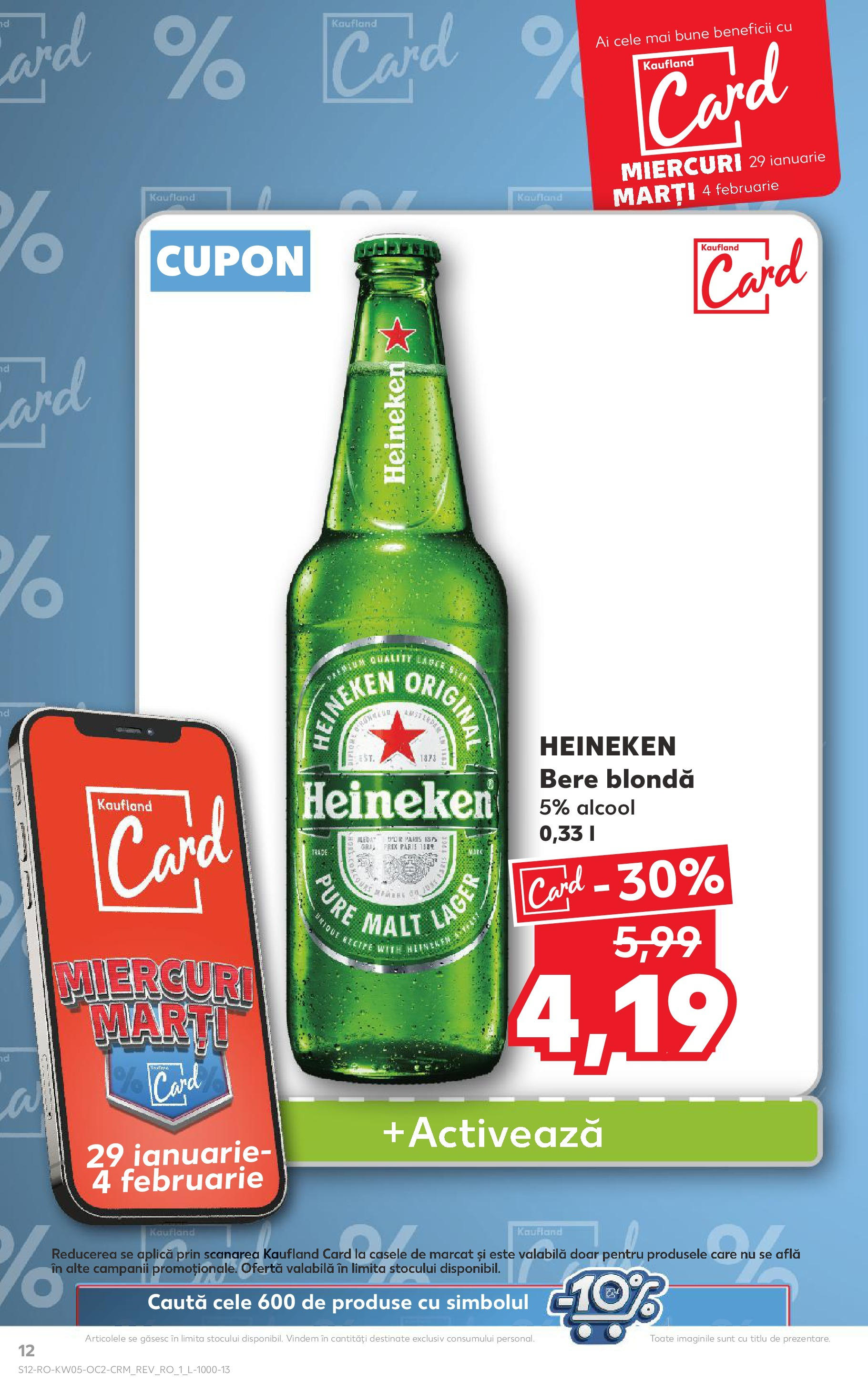 Catalog Kaufland 29 Ianuarie - 4 Februarie 2025 | Pagina 12 | Produse: Bere