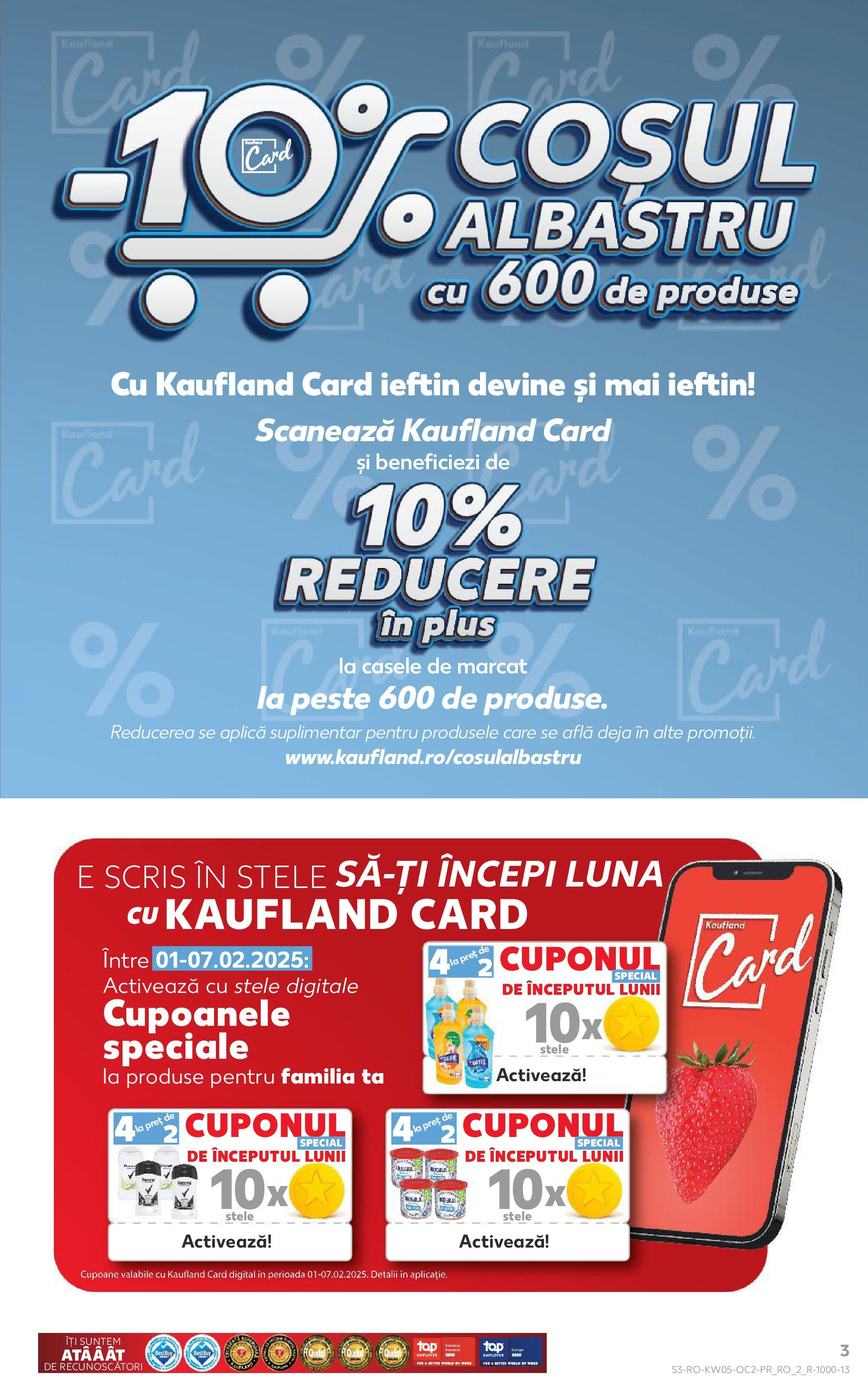Catalog Kaufland 29 Ianuarie - 4 Februarie 2025 | Pagina 3 | Produse: Pește