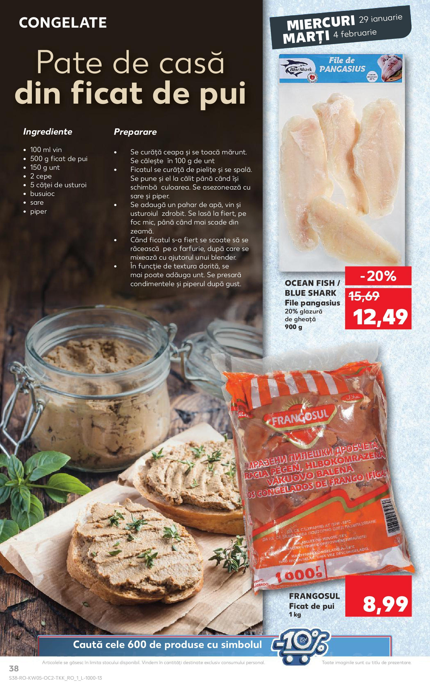 Catalog Kaufland 29 Ianuarie - 4 Februarie 2025 | Pagina 38 | Produse: Pate, Ceapă, Sare, Usturoi