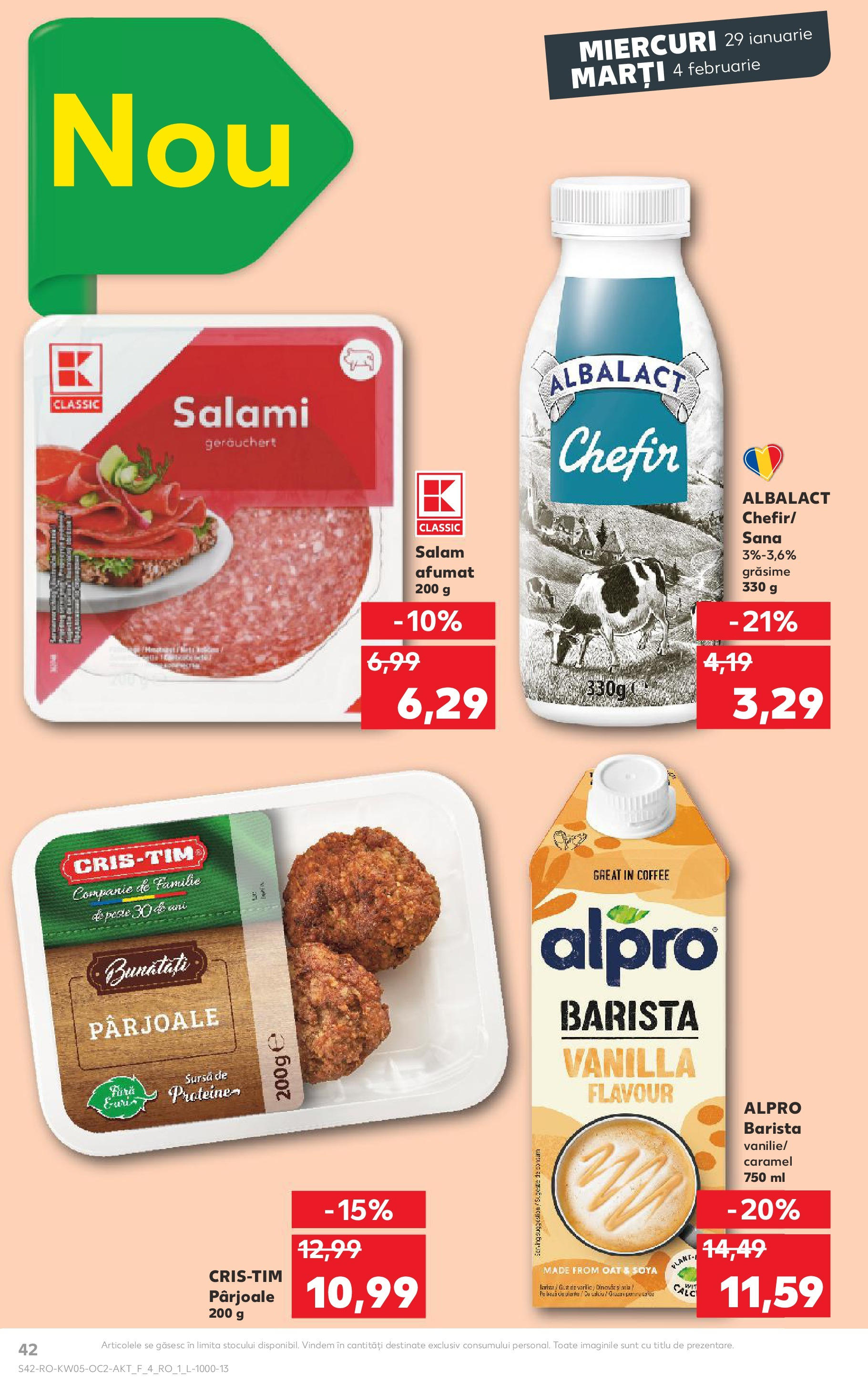 Catalog Kaufland 29 Ianuarie - 4 Februarie 2025 | Pagina 42 | Produse: Salam