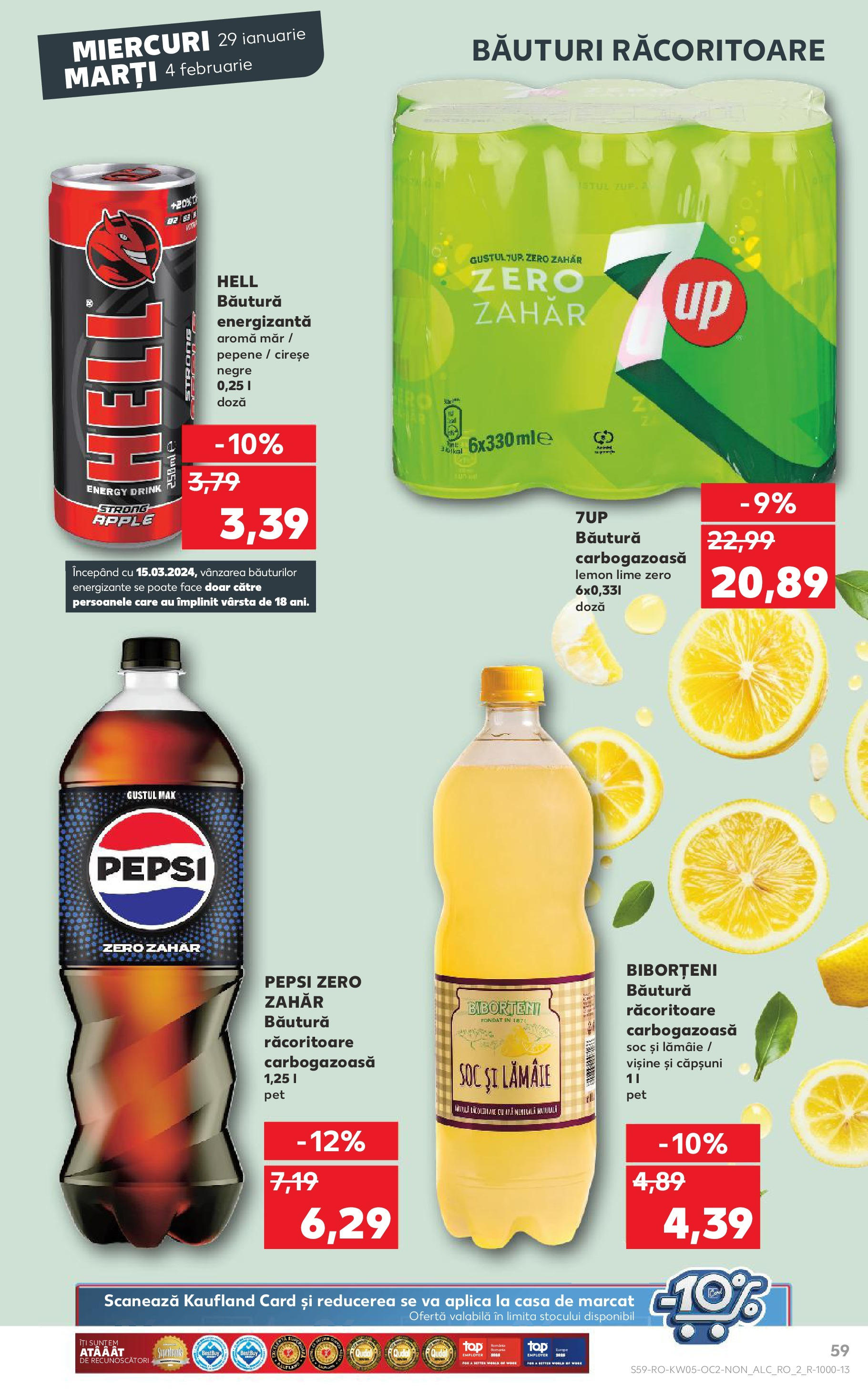 Catalog Kaufland 29 Ianuarie - 4 Februarie 2025 | Pagina 59 | Produse: Apple, Băutură energizantă, Căpșuni, Zahăr