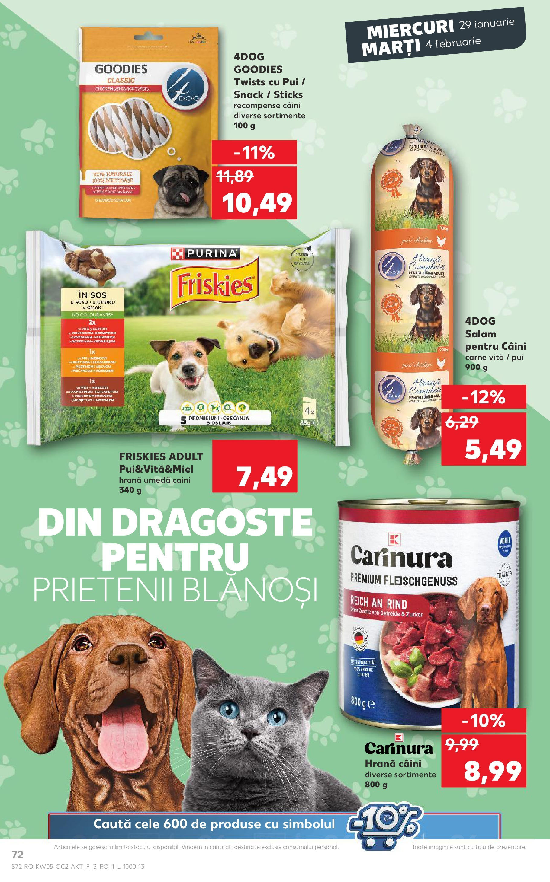 Catalog Kaufland 29 Ianuarie - 4 Februarie 2025 | Pagina 72 | Produse: Salam, Morcovi, Cartofi, Sos