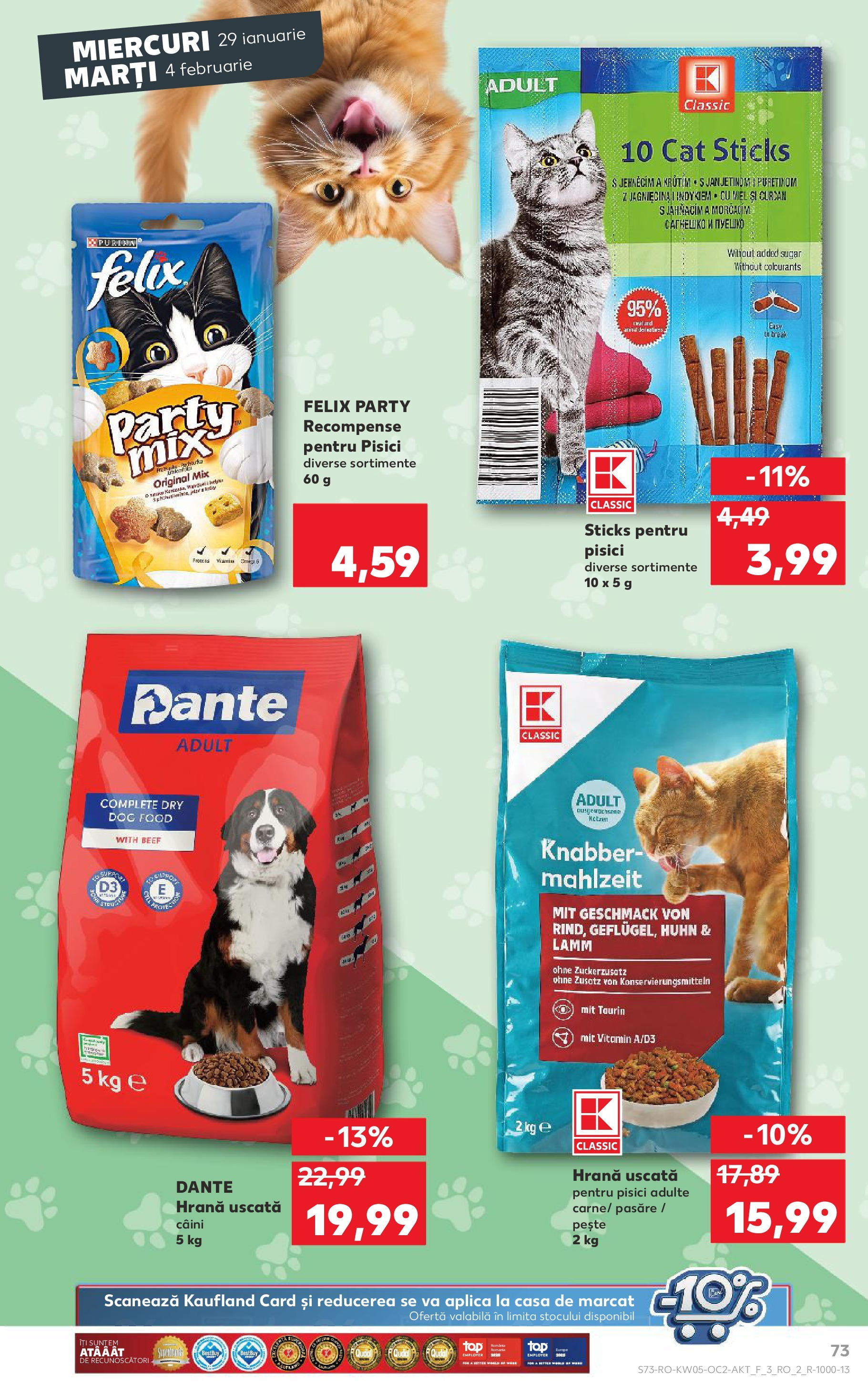Catalog Kaufland 29 Ianuarie - 4 Februarie 2025 | Pagina 73 | Produse: Pește