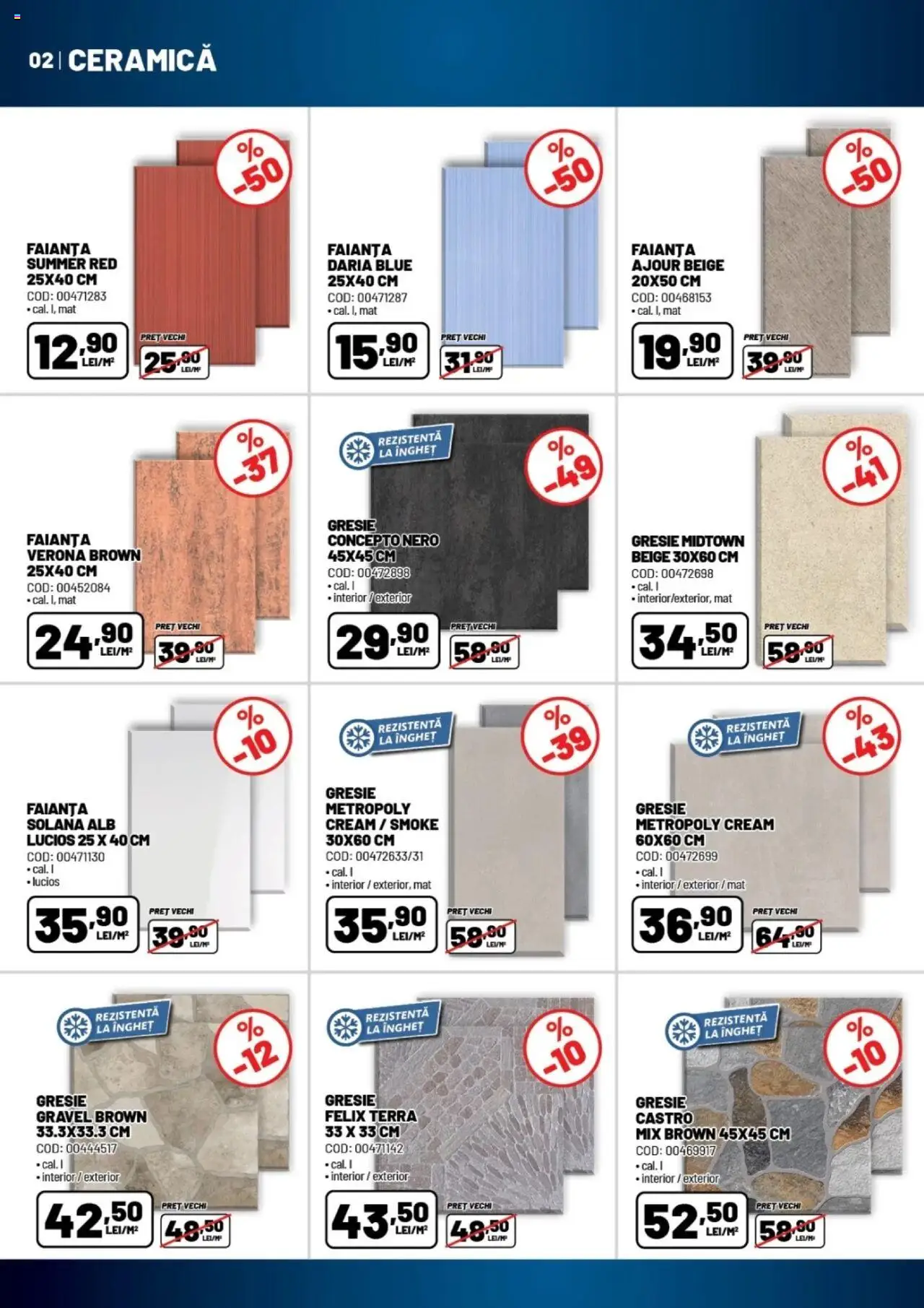 Catalog Ambient 28 Ianuarie - 4 Martie 2025 | Pagina 2 | Produse: Faianță, Gresie