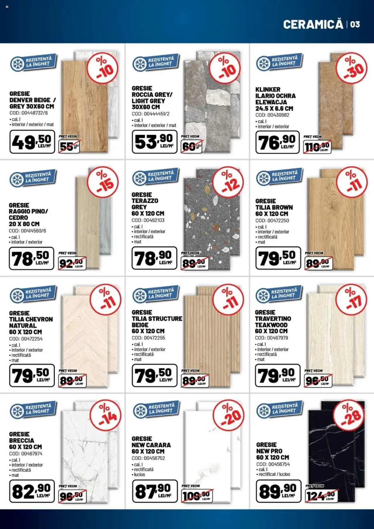 Catalog Ambient 28 Ianuarie - 4 Martie 2025 | Pagina 3 | Produse: Gresie