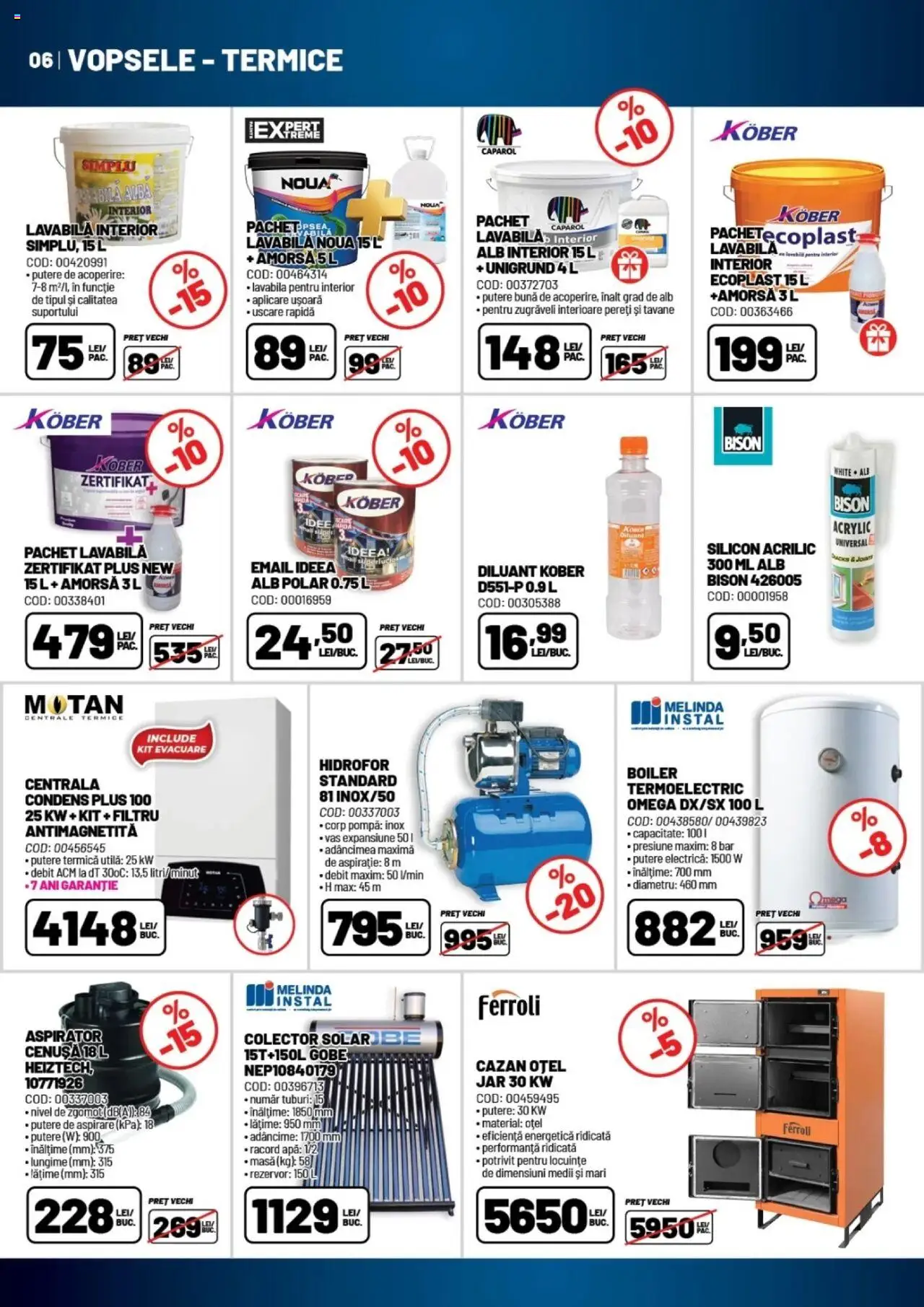 Catalog Ambient 28 Ianuarie - 4 Martie 2025 | Pagina 6 | Produse: Aspirator, Masă, Amorsă, Apă