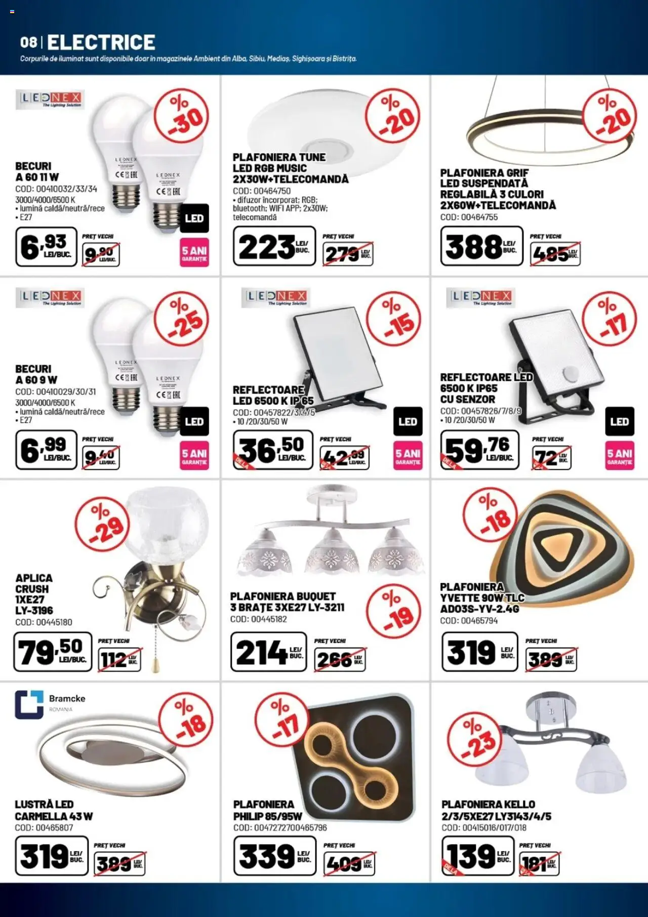 Catalog Ambient 28 Ianuarie - 4 Martie 2025 | Pagina 8 | Produse: Difuzor, Plafonieră