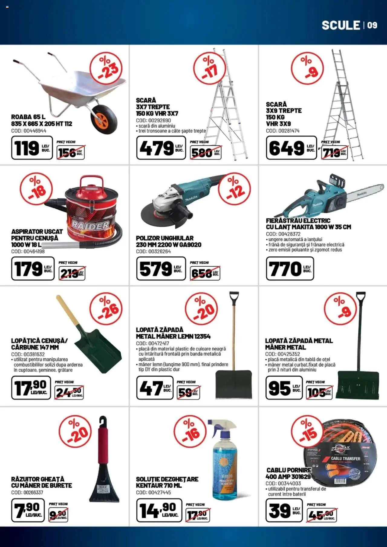 Catalog Ambient 28 Ianuarie - 4 Martie 2025 | Pagina 9 | Produse: Aspirator, Scară, Burete, Roabă