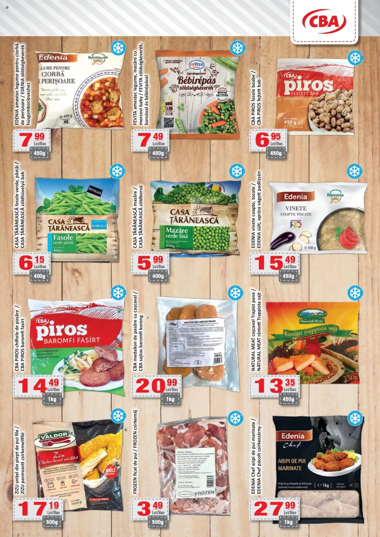 Catalog CBA 7 - 20 Februarie 2025 | Pagina 4 | Produse: Mazăre, Cașcaval, Morcovi, Chiftele