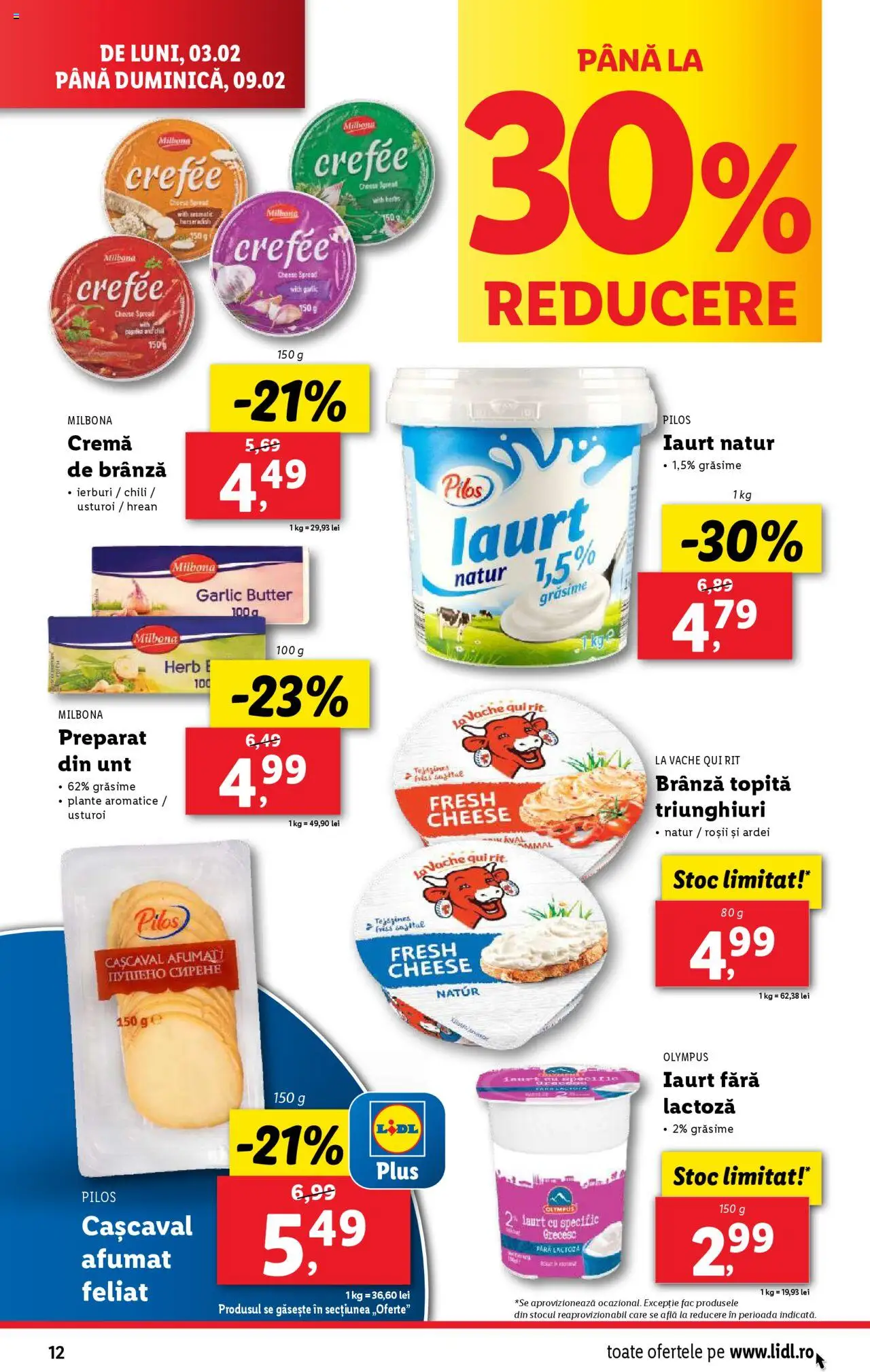 Catalog LIDL 3 - 9 Februarie 2025 | Pagina 12 | Produse: Cașcaval, Ardei, Brânză, Roșii