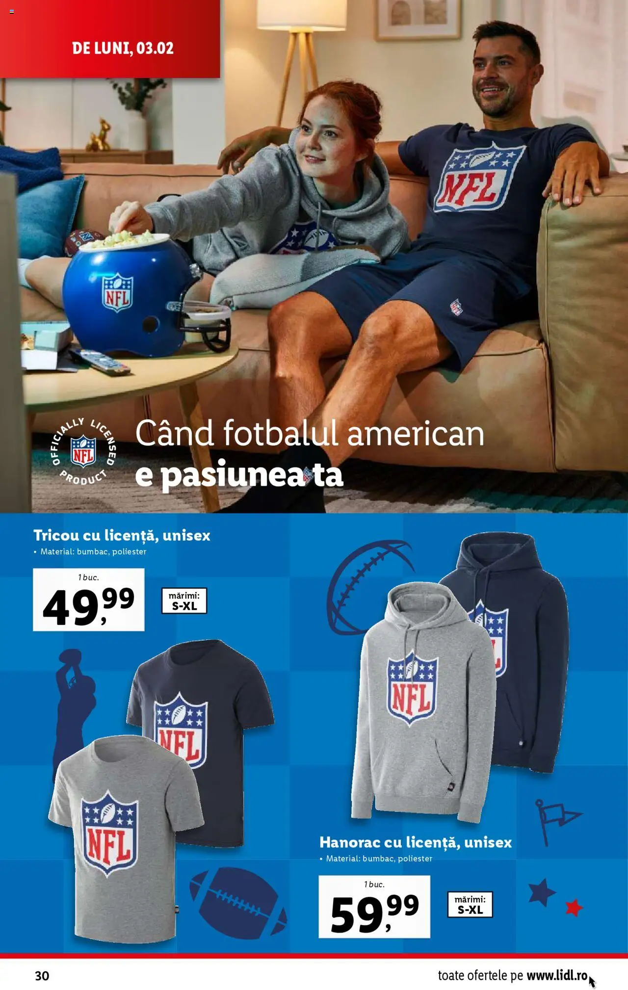 Catalog LIDL 3 - 9 Februarie 2025 | Pagina 30 | Produse: Tricou