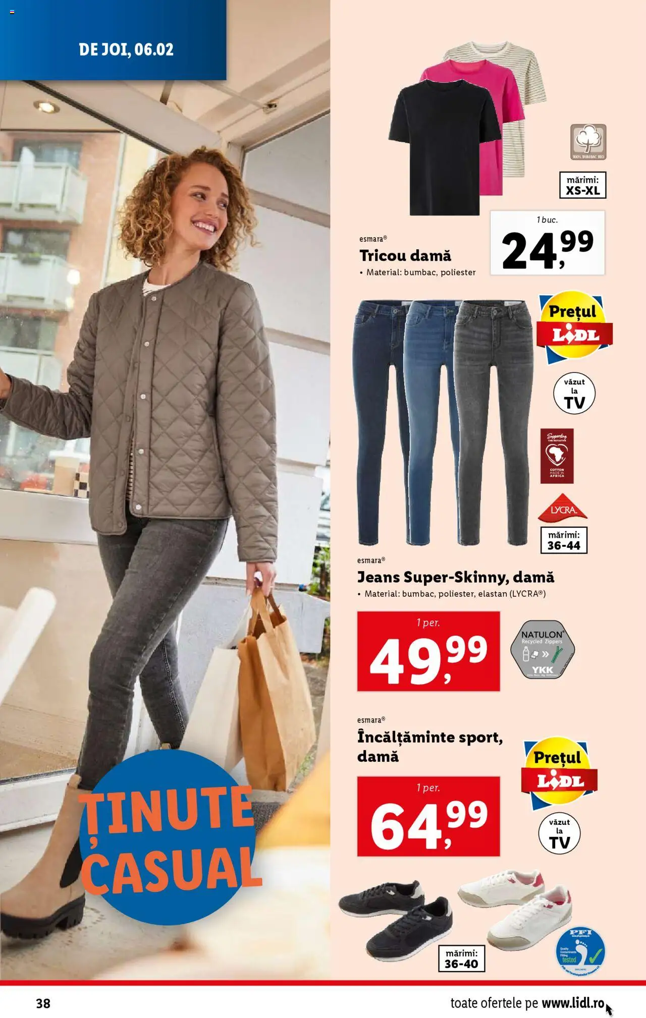 Catalog LIDL 3 - 9 Februarie 2025 | Pagina 38 | Produse: Tricou