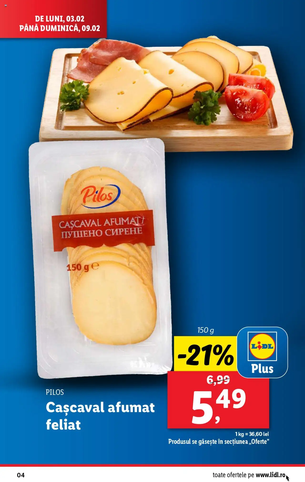Catalog LIDL 3 - 9 Februarie 2025 | Pagina 4 | Produse: Cașcaval