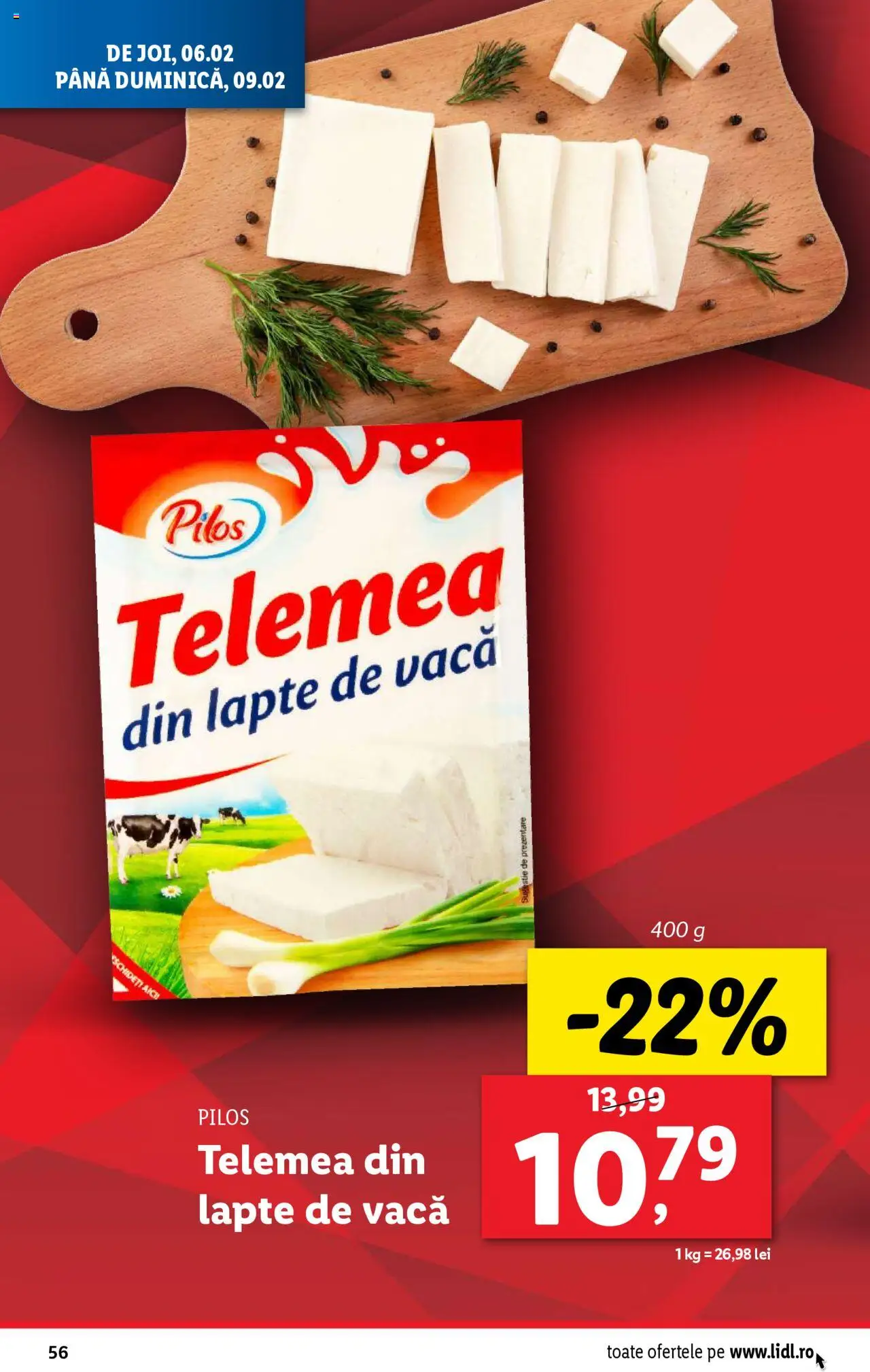 Catalog LIDL 3 - 9 Februarie 2025 | Pagina 56 | Produse: Lapte