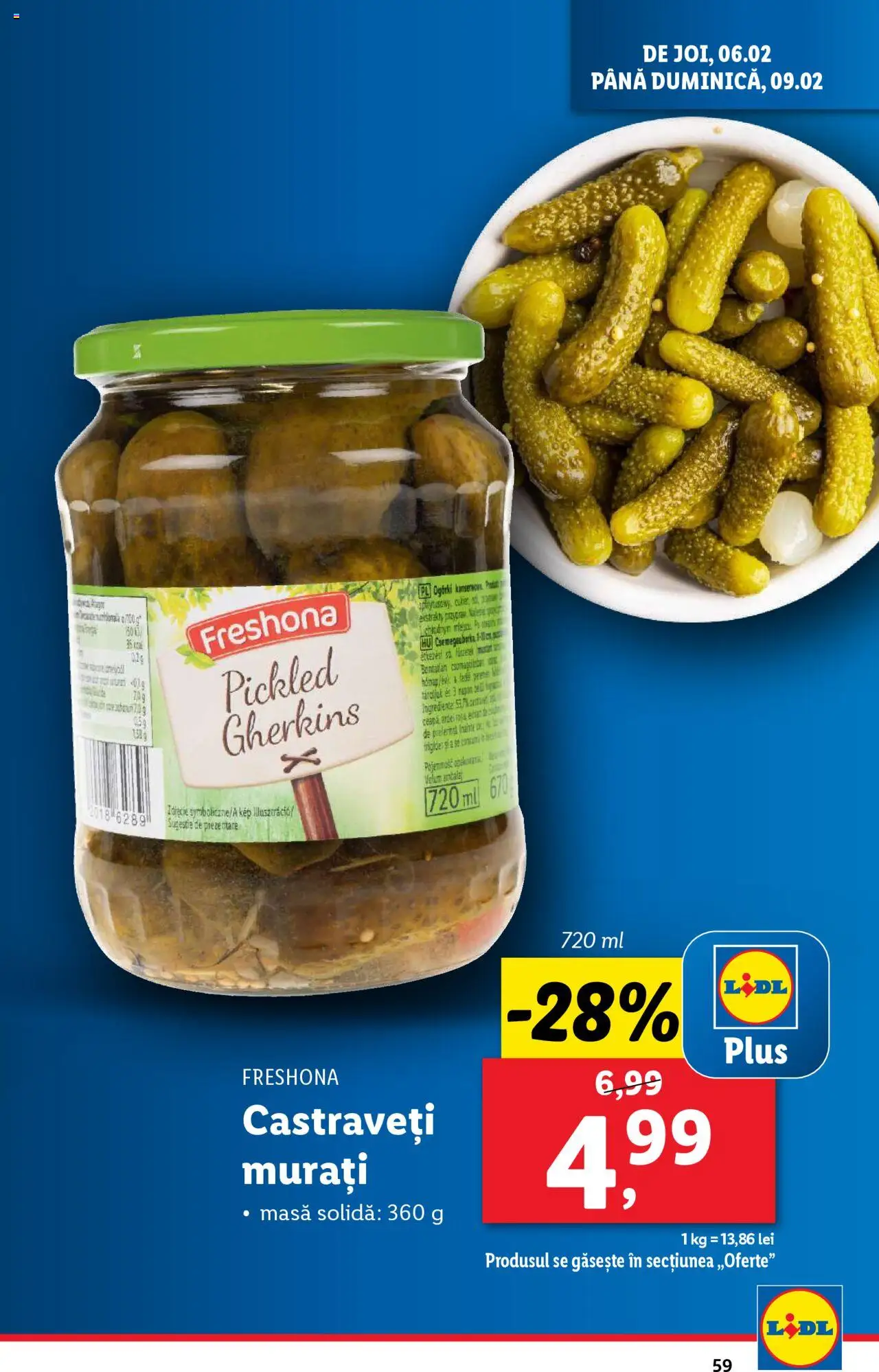 Catalog LIDL 3 - 9 Februarie 2025 | Pagina 59 | Produse: Masă, Ardei, Castraveți, Ceapă