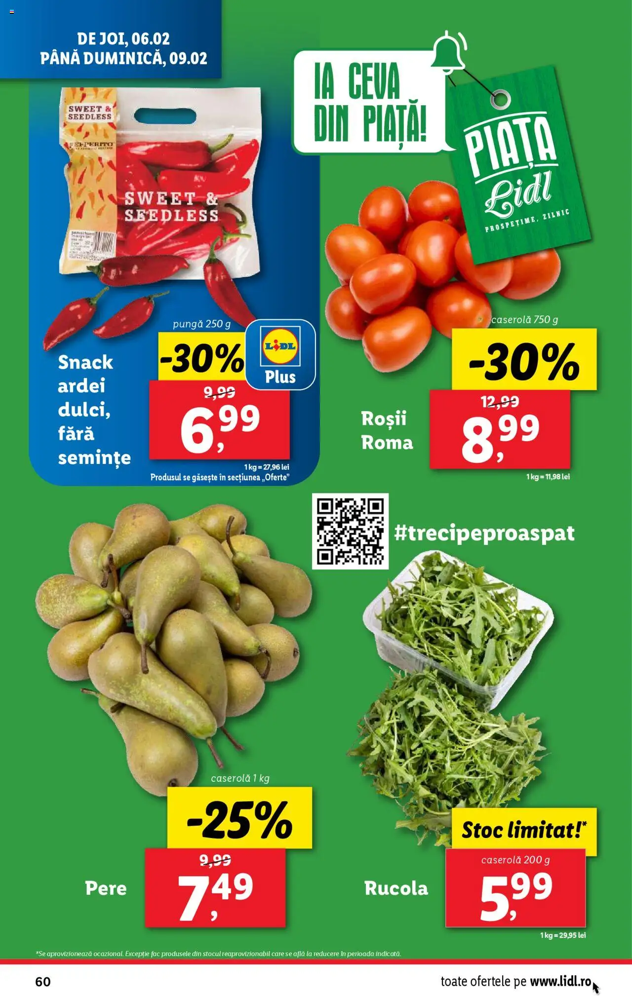 Catalog LIDL 3 - 9 Februarie 2025 | Pagina 60 | Produse: Pungă, Ardei, Semințe, Roșii
