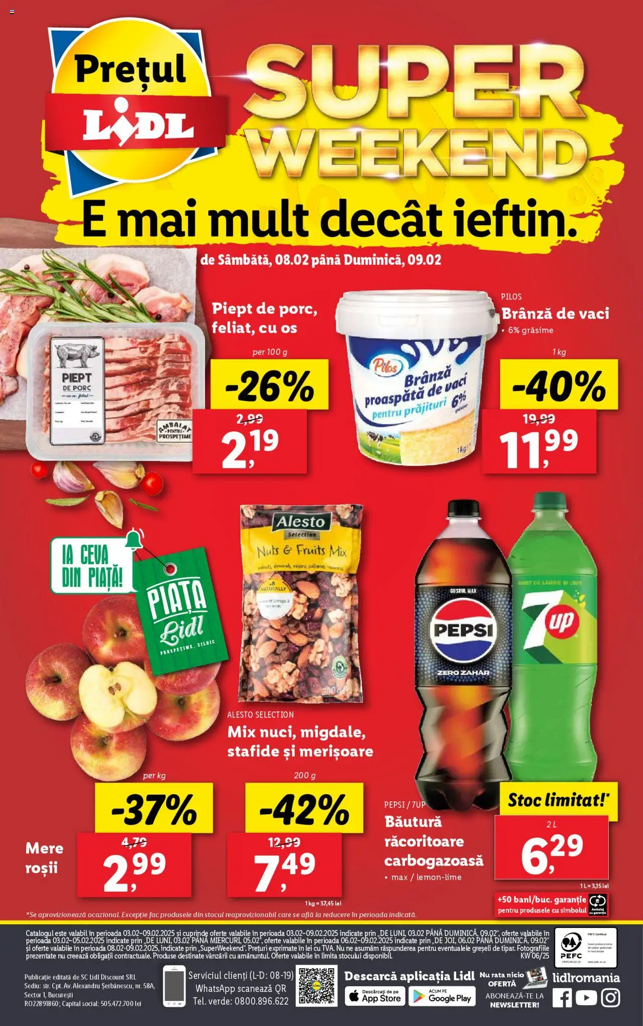 Catalog LIDL 3 - 9 Februarie 2025 | Pagina 72 | Produse: Lime, Rață, Mere, Roșii