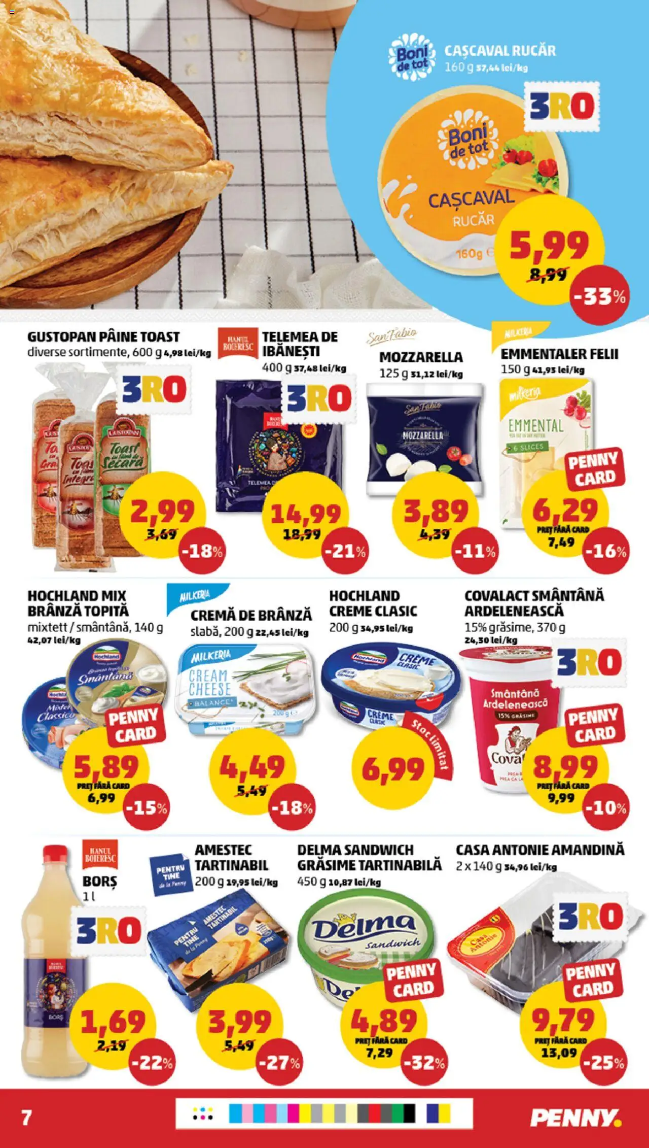 Catalog PENNY Market 29 Ianuarie - 4 Februarie 2025 | Pagina 7 | Produse: Mixer, Brânză, Pâine, Cremă de brânză