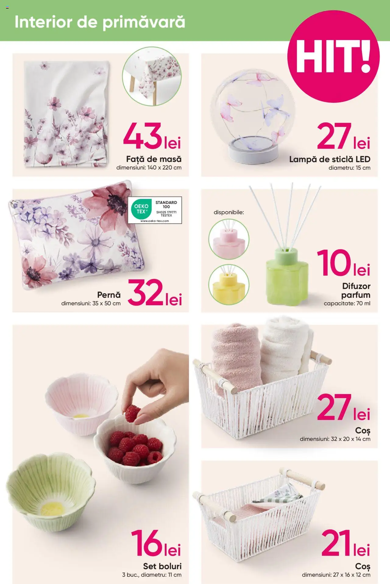 Catalog Pepco 30 Ianuarie - 12 Februarie 2025 | Pagina 11 | Produse: Față de masă, Masă, Lampă, Parfum