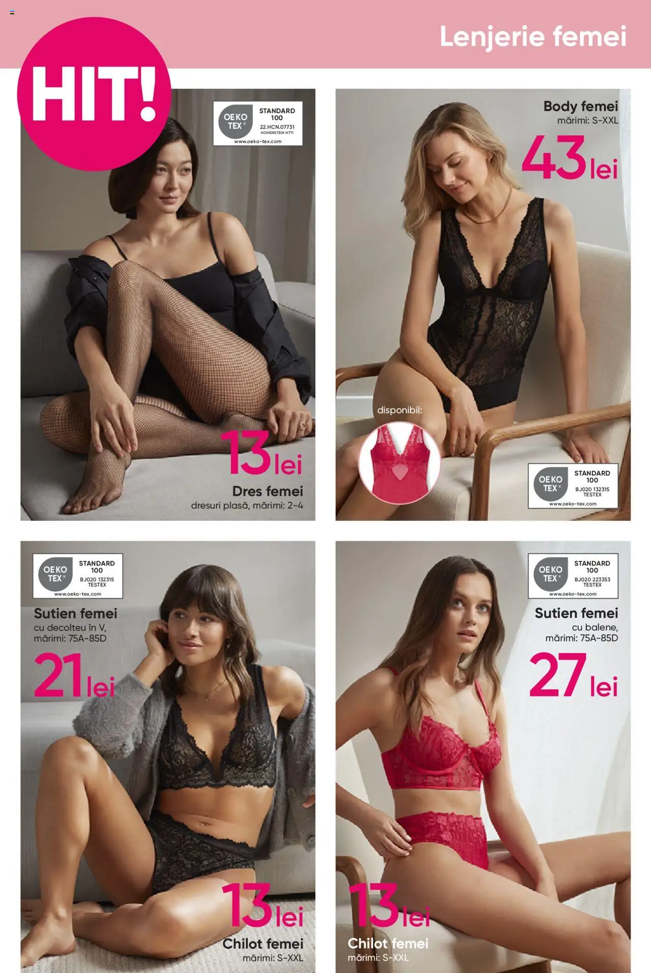 Catalog Pepco 30 Ianuarie - 12 Februarie 2025 | Pagina 2 | Produse: Body, Sutien