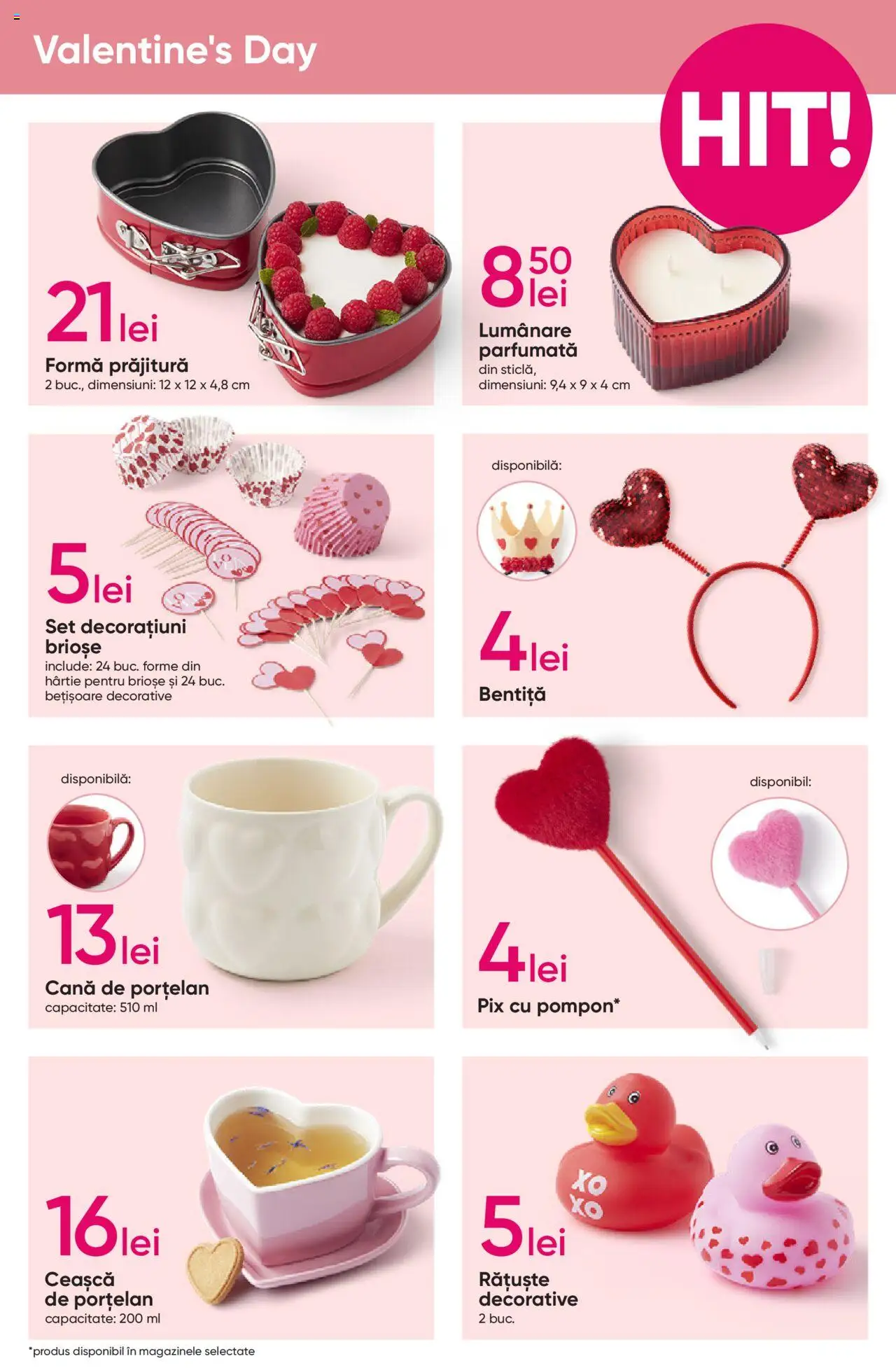 Catalog Pepco 30 Ianuarie - 12 Februarie 2025 | Pagina 9 | Produse: Lumânare, Prăjitură