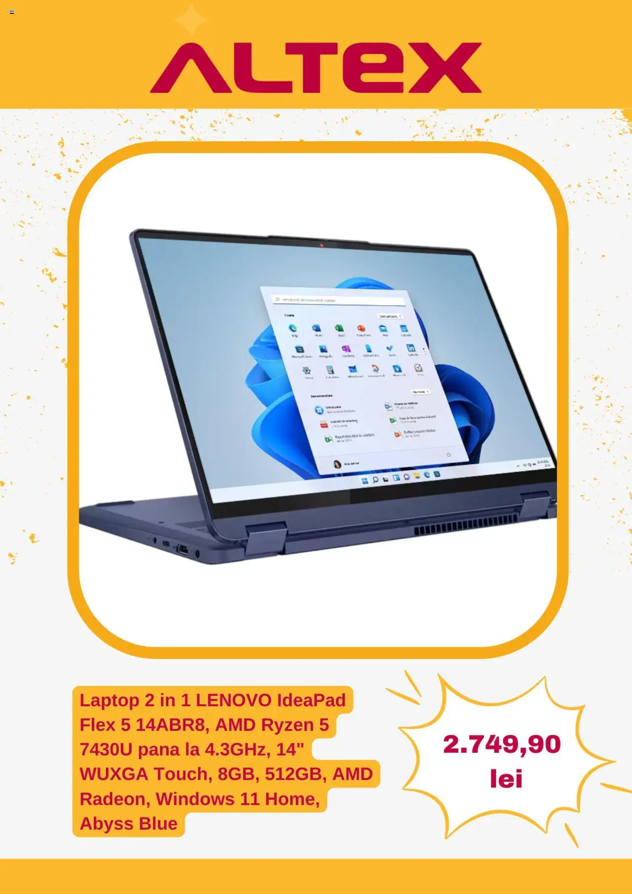 Catalog Altex 6 - 12 Februarie 2025 | Pagina 3 | Produse: Laptop