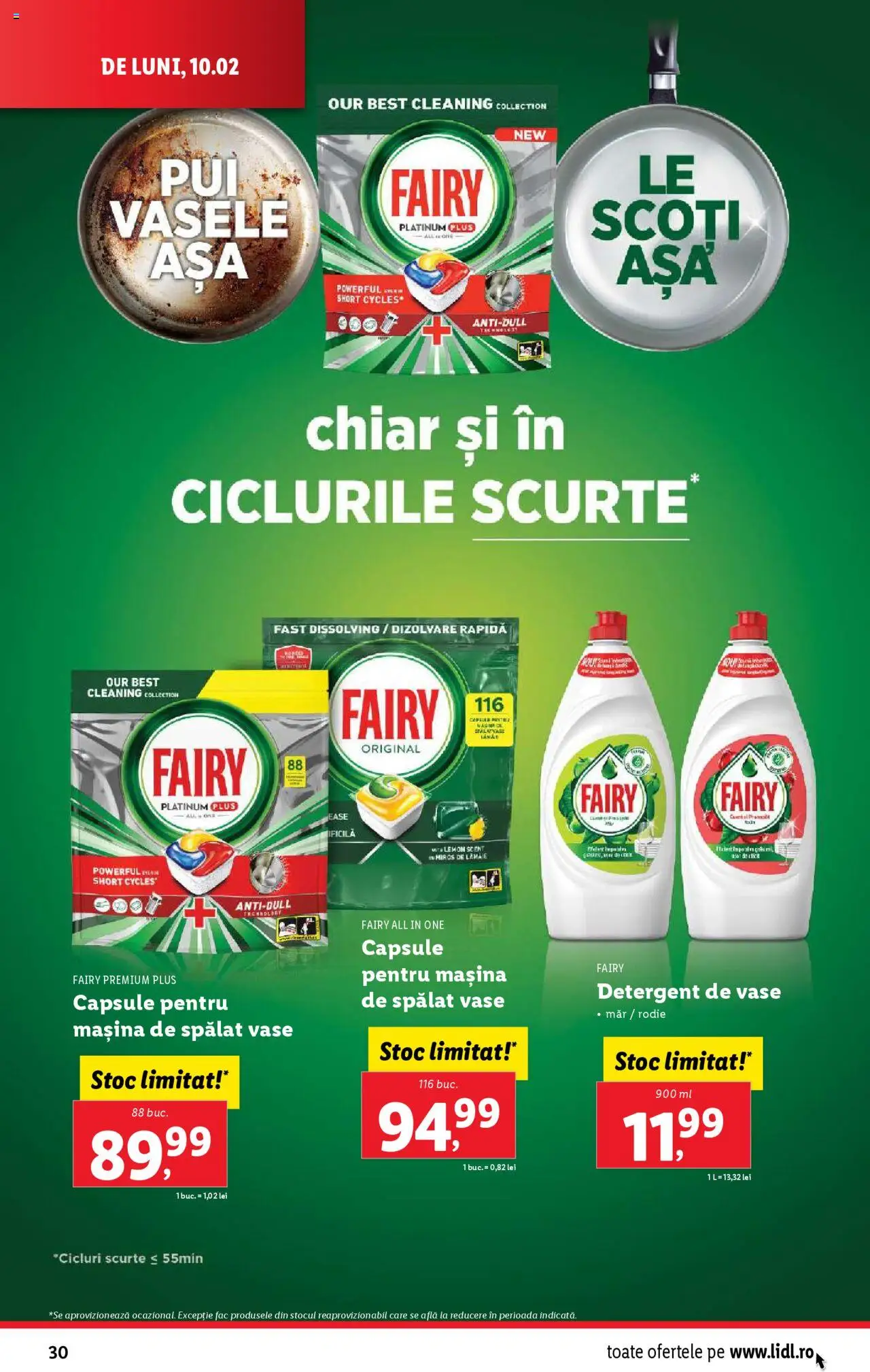 Catalog LIDL 10 - 16 Februarie 2025 | Pagina 30 | Produse: Detergent de vase, Mașină De Spălat, Mașină De Spălat Vase, Detergent