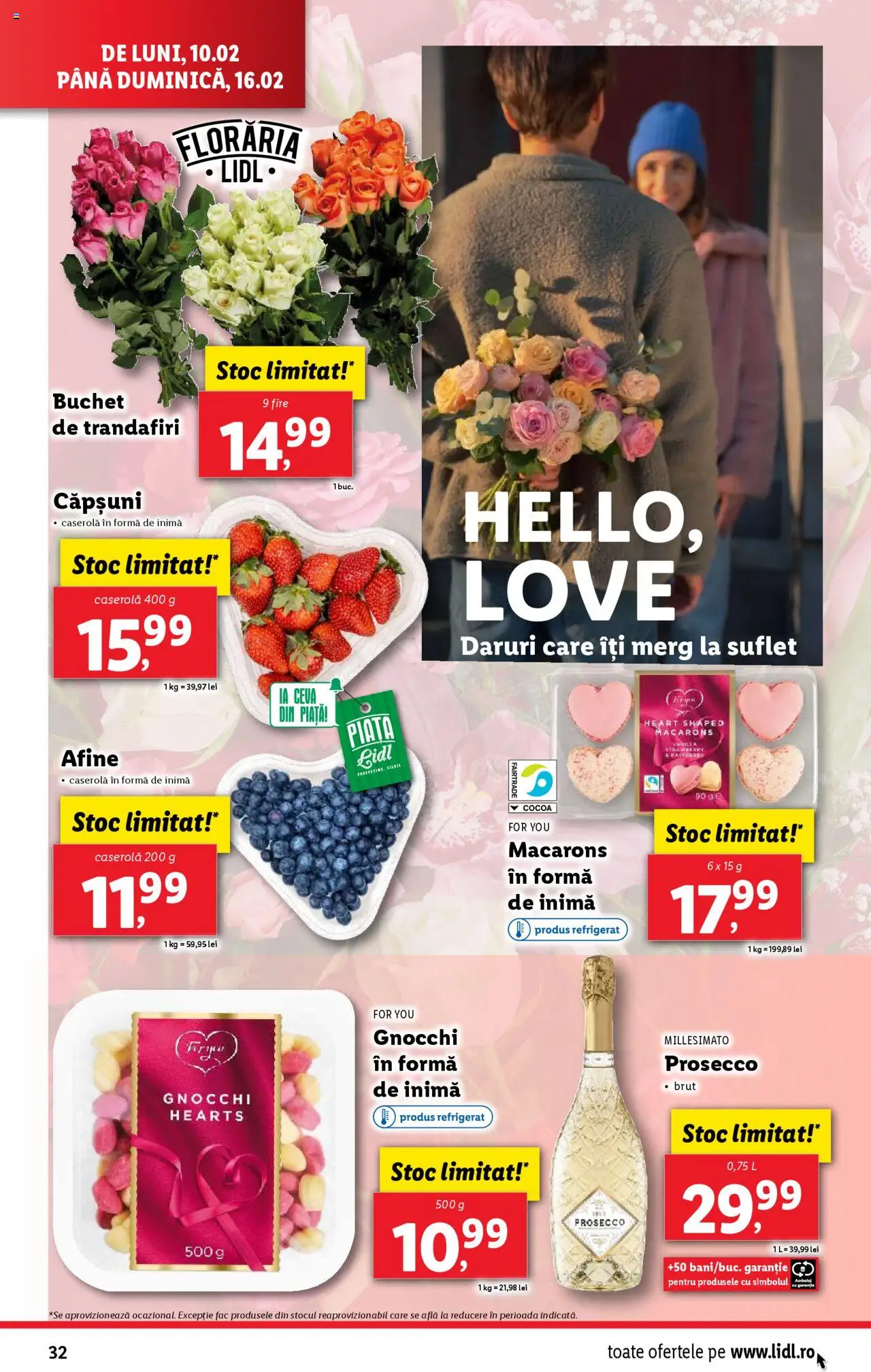 Catalog LIDL 10 - 16 Februarie 2025 | Pagina 32 | Produse: Afine, Prosecco, Macarons, Căpșuni