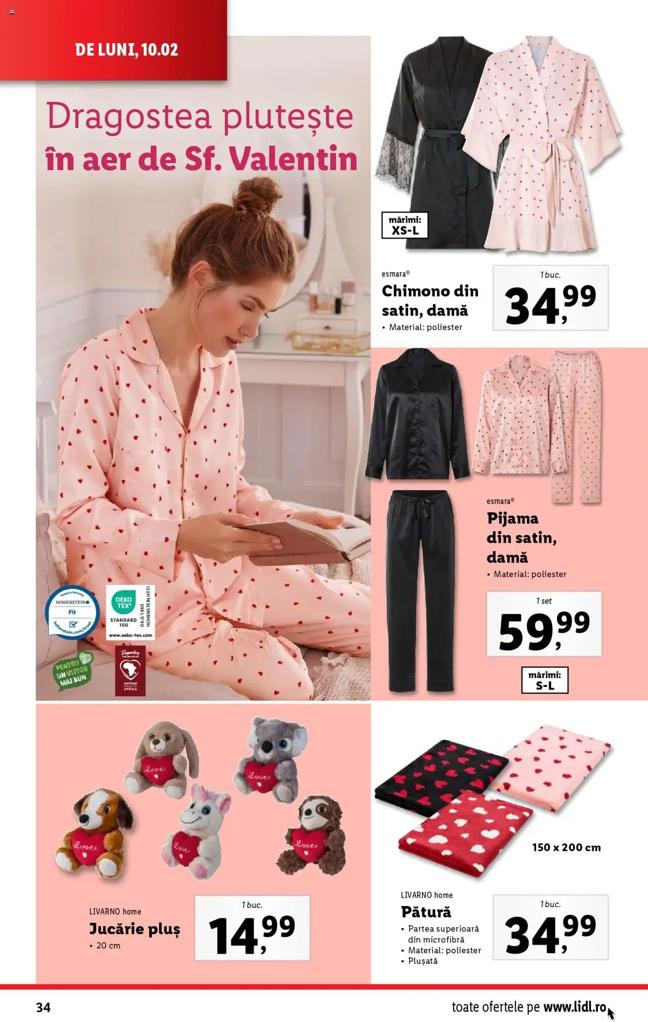 Catalog LIDL 10 - 16 Februarie 2025 | Pagina 34 | Produse: Pătură