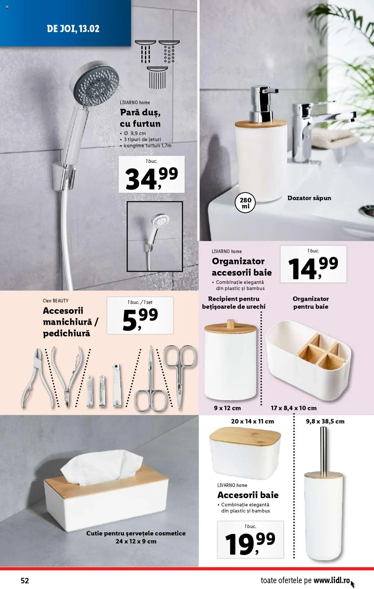 Catalog LIDL 10 - 16 Februarie 2025 | Pagina 52 | Produse: Pară, Cutie, Săpun