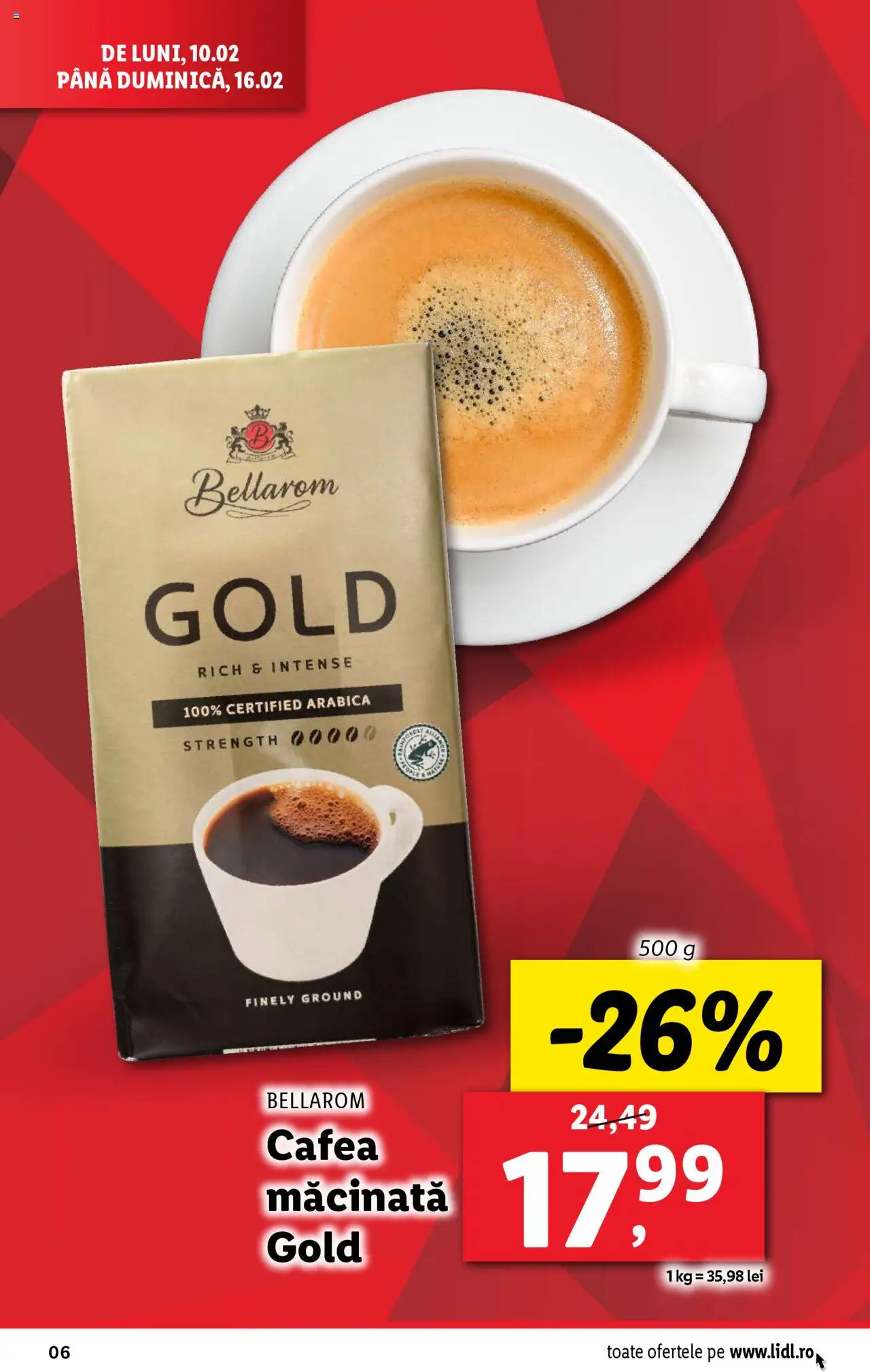 Catalog LIDL 10 - 16 Februarie 2025 | Pagina 6 | Produse: Cafea