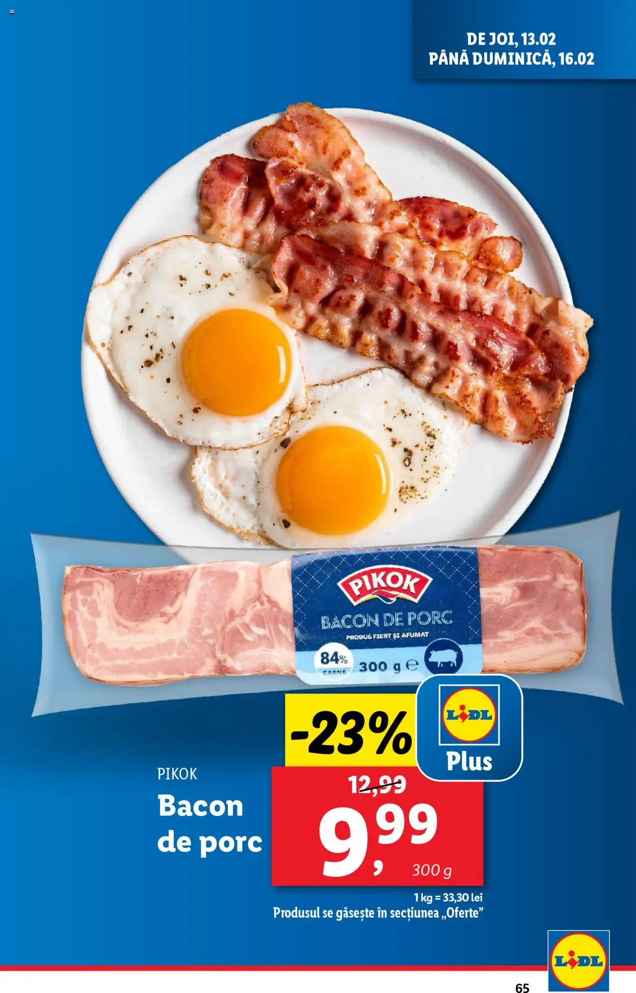 Catalog LIDL 10 - 16 Februarie 2025 | Pagina 65 | Produse: Bacon