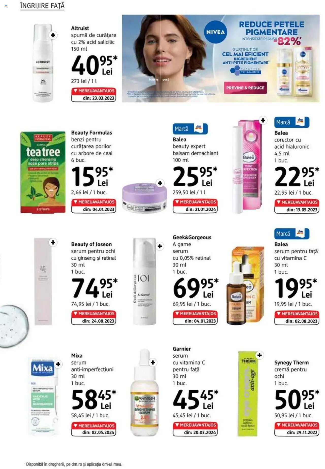 Catalog DM Drogerie Markt 6 Februarie - 4 Martie 2025 | Pagina 16 | Produse: Serum, Balsam, Cremă, Ceai
