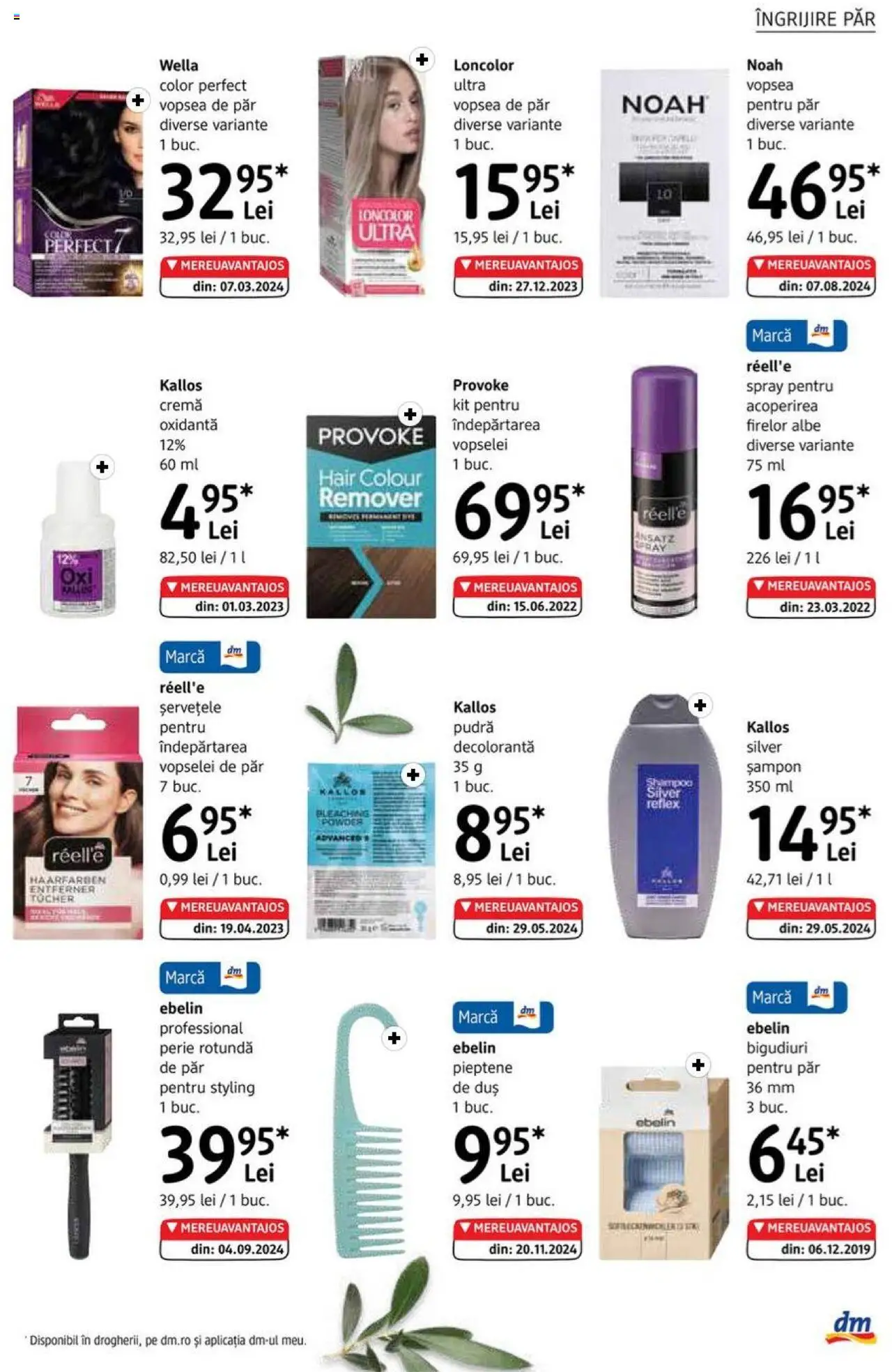 Catalog DM Drogerie Markt 6 Februarie - 4 Martie 2025 | Pagina 19 | Produse: Pudră, Perie, Cremă, Vopsea de păr